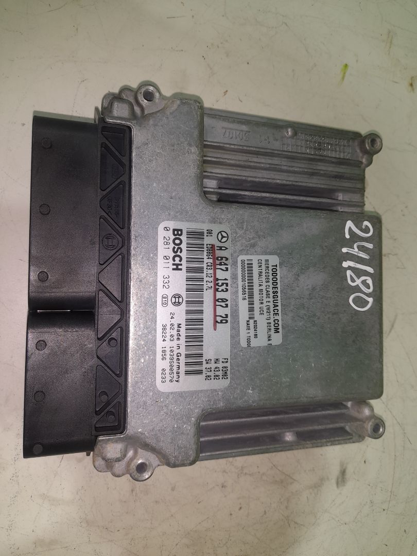 CENTRALITA MOTOR UCE MERCEDES-BENZ CLASE E (W211) BERLINA E 270 CDI (211.016)