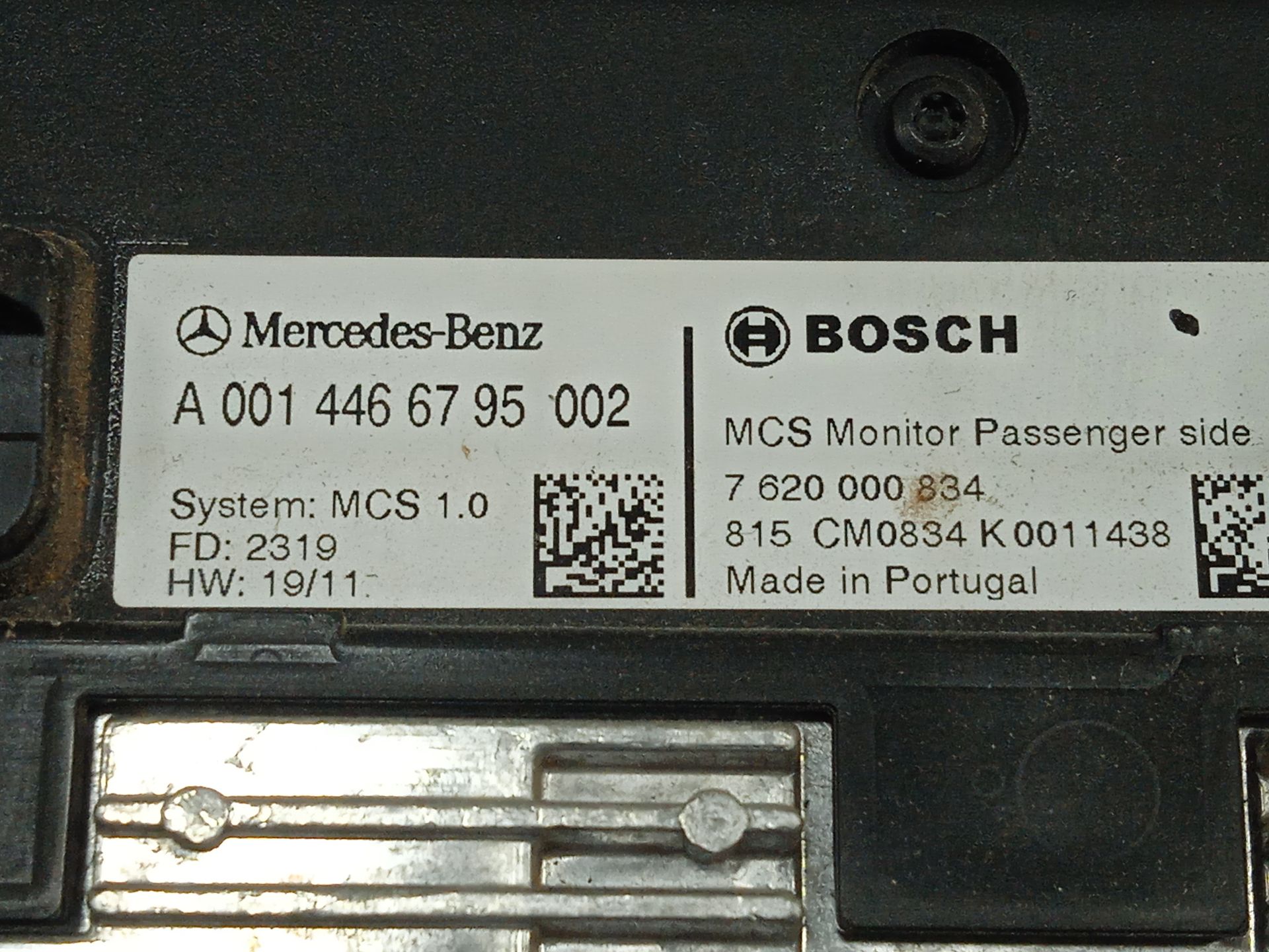 RETROVISOR DERECHO MERCEDES-BENZ ACTROS 5 S/M-FAHRERHAUS 2-ACHSER BM 963 Fg 18xx 4x2 L OM471 M ClassicSpace, 2,30 m., Túnel 170 mm