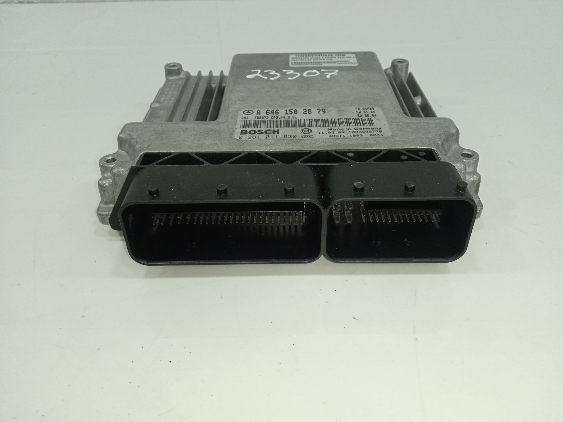 CENTRALITA MOTOR UCE MERCEDES-BENZ CLASE C (W203) BERLINA 220 CDI (203.006)