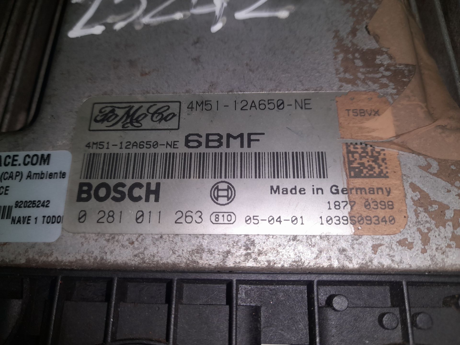 CENTRALITA MOTOR UCE FORD FOCUS C-MAX (CAP) Ambiente (D)
