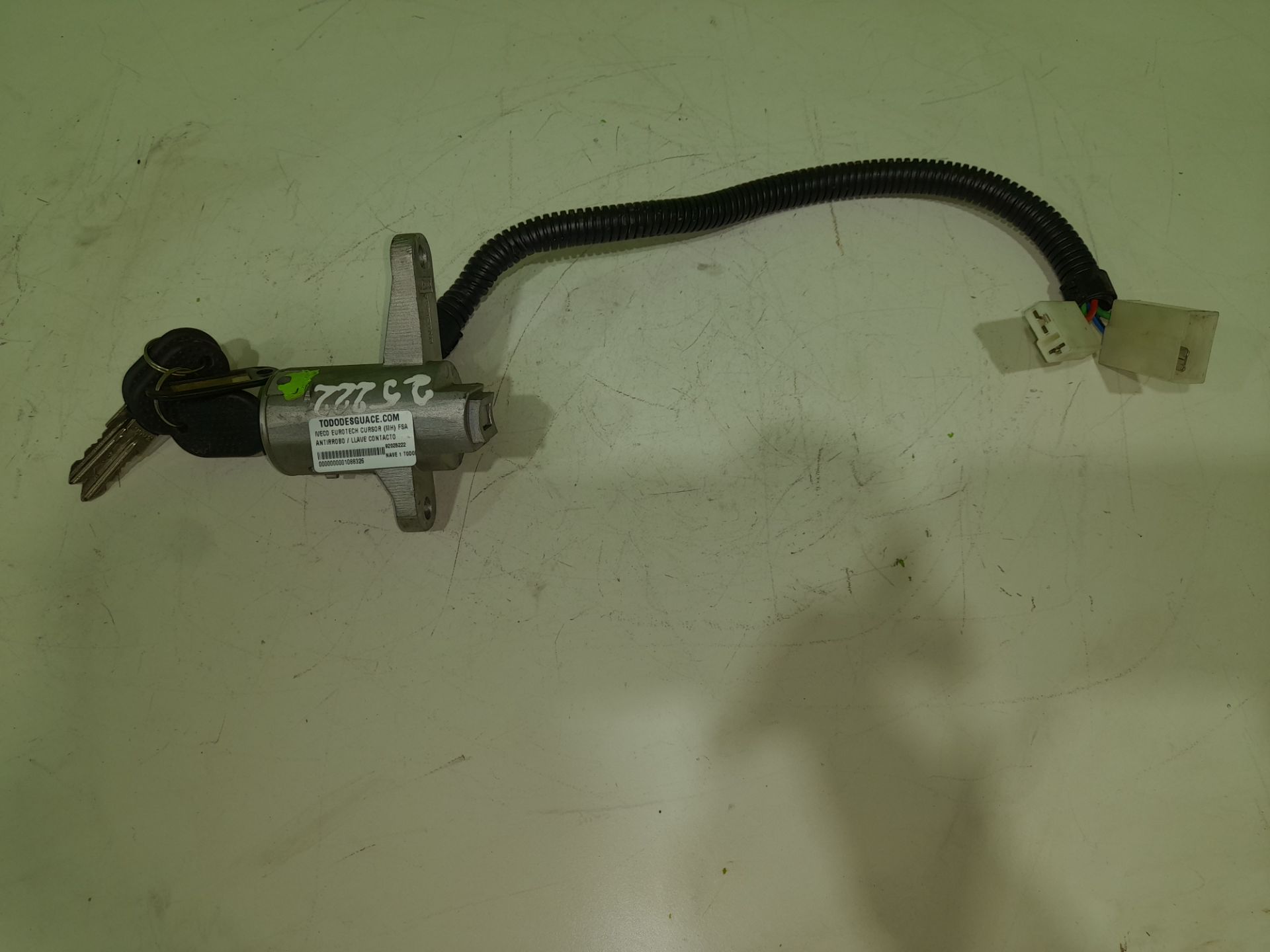 ANTIRROBO / LLAVE CONTACTO IVECO EUROTECH CURSOR (MH) FSA   (440 E 35) Larga distancia