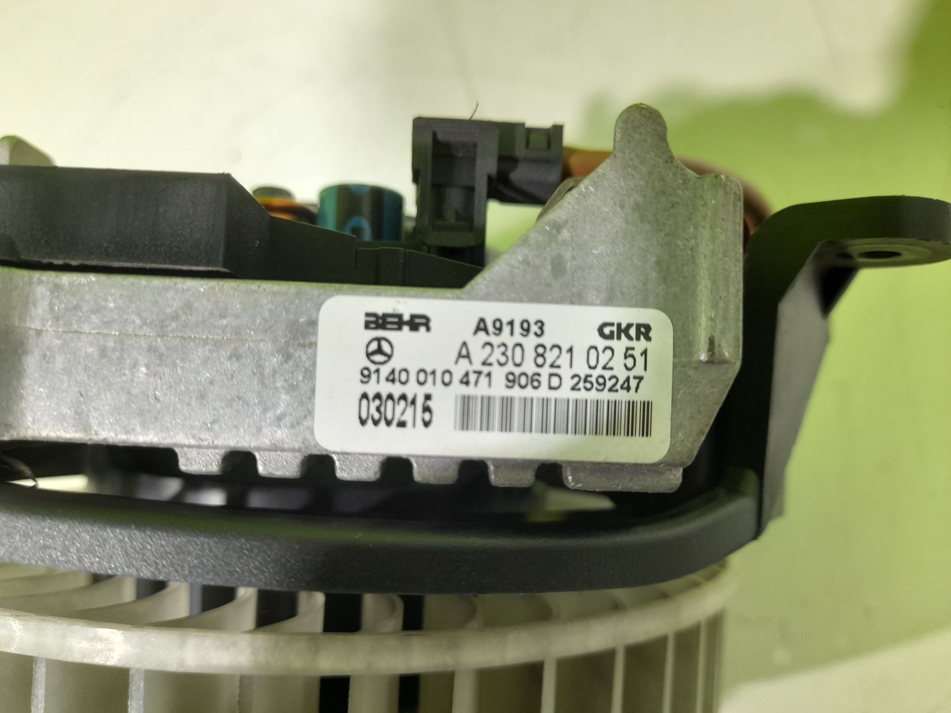 MOTOR CALEFACCION MERCEDES-BENZ CLASE E (W211) BERLINA E 270 CDI (211.016)