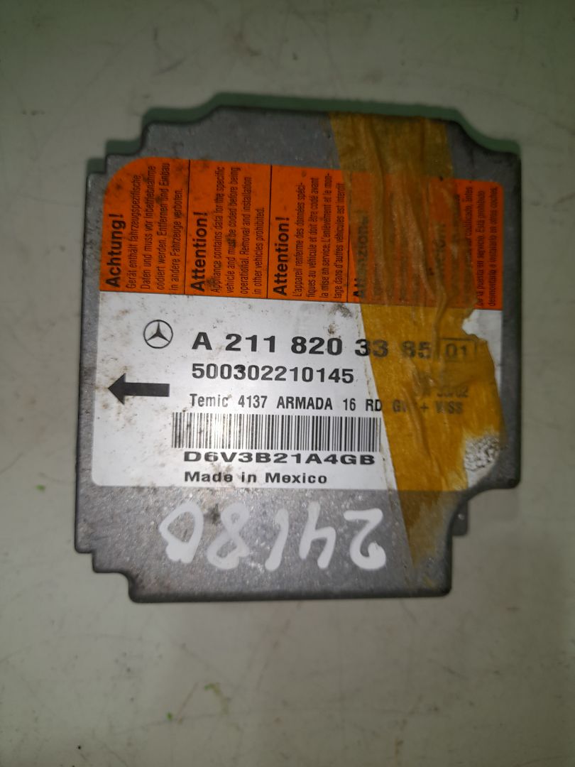 CENTRALITA AIRBAG MERCEDES-BENZ CLASE E (W211) BERLINA E 270 CDI (211.016)