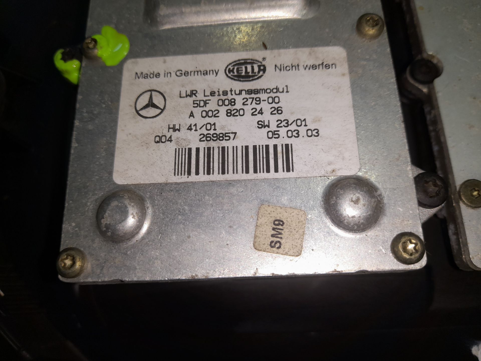 FARO DERECHO MERCEDES-BENZ CLASE E (W211) BERLINA E 270 CDI (211.016)