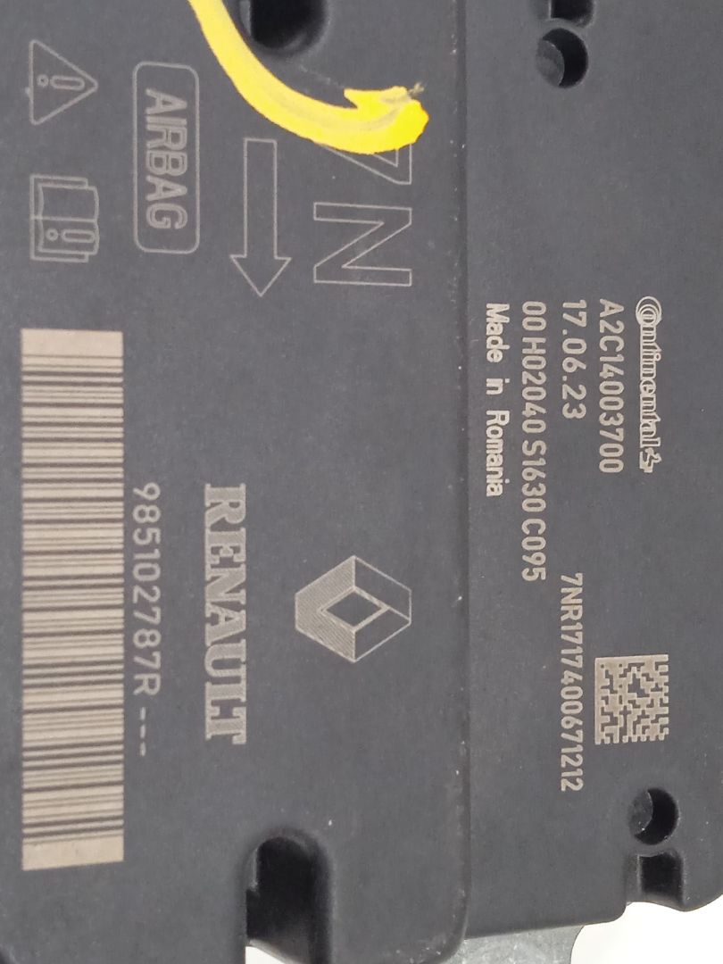 KIT AIRBAG DACIA SANDERO Stepway Comfort