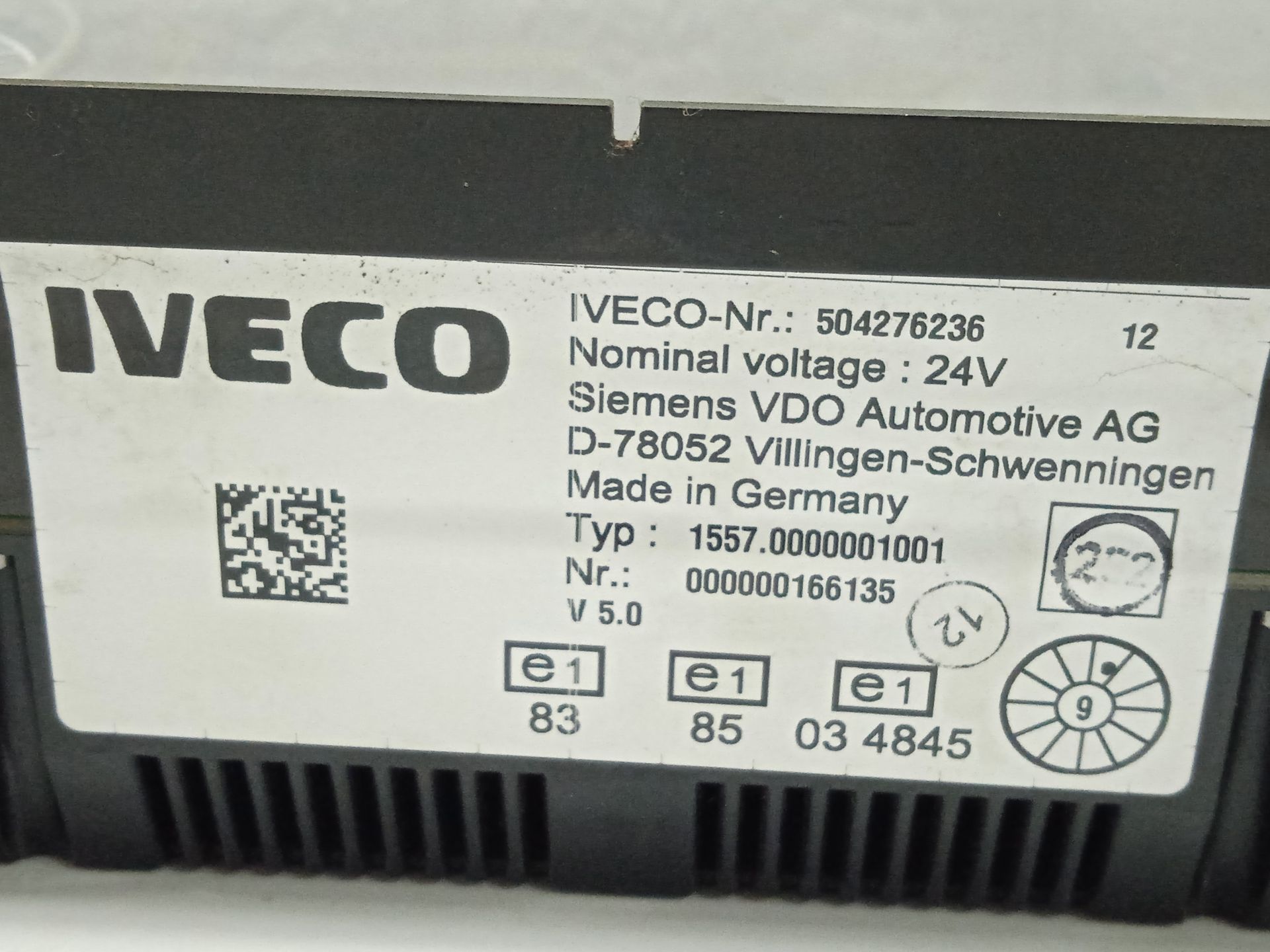 CUADRO INSTRUMENTOS IVECO STRALIS (AS) FSA T / FP LT  4X2 Gran espacio