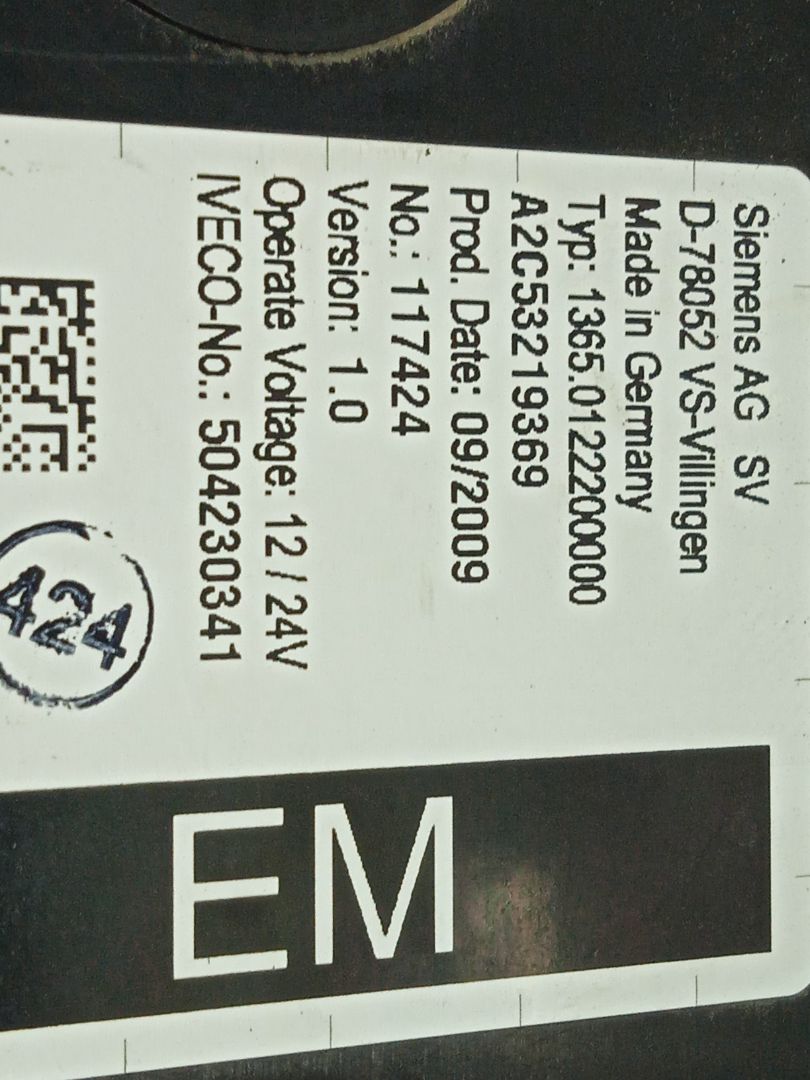 MODULO ELECTRONICO IVECO STRALIS (AS) FSA T / FP LT  4X2 Gran espacio