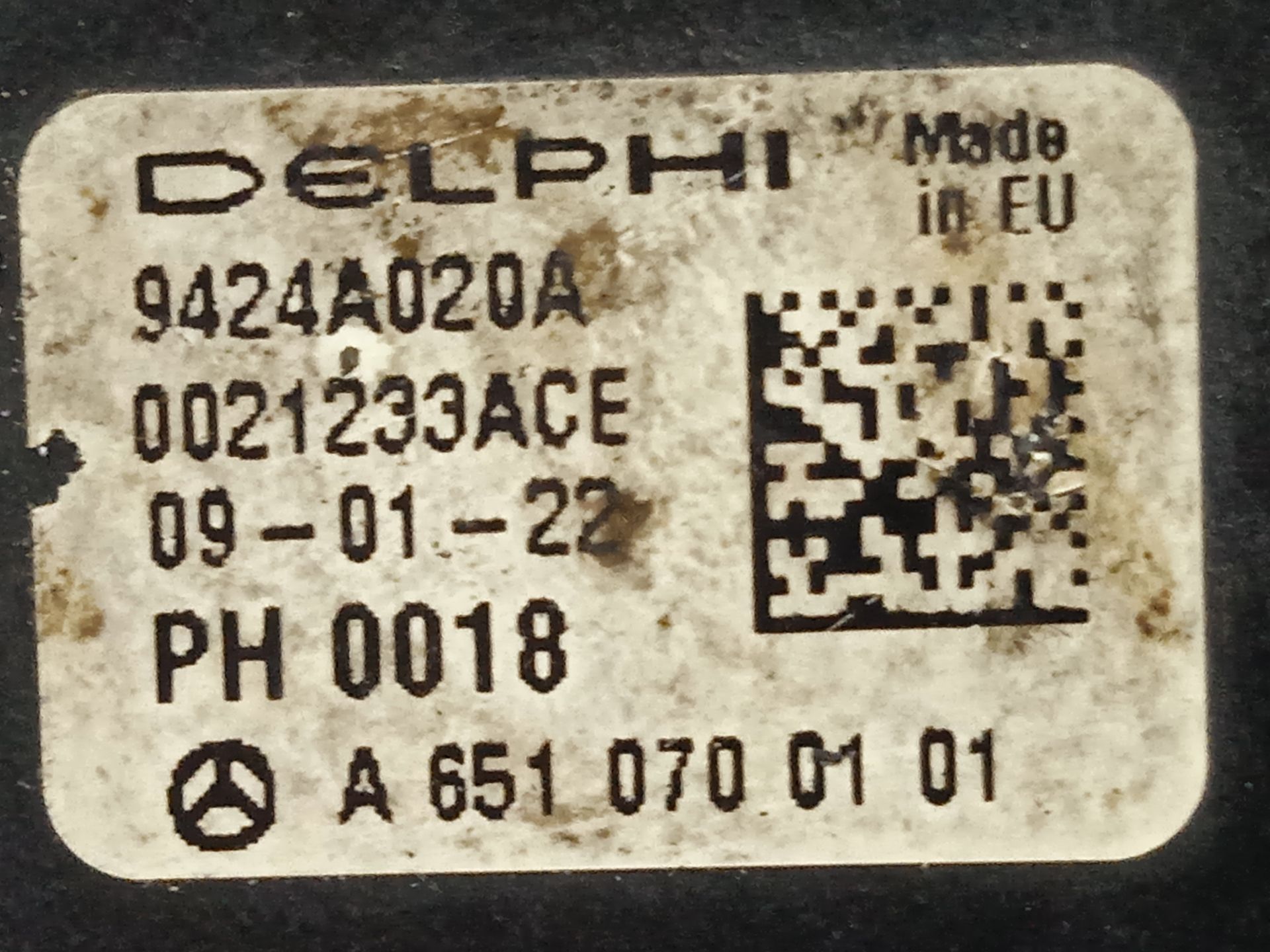 BOMBA INYECCION MERCEDES CLASE GLK (W204) GLK GLK 220 CDI 4-MATIC BE Edición Limitada (204.984)   |   09.10 - 12.12