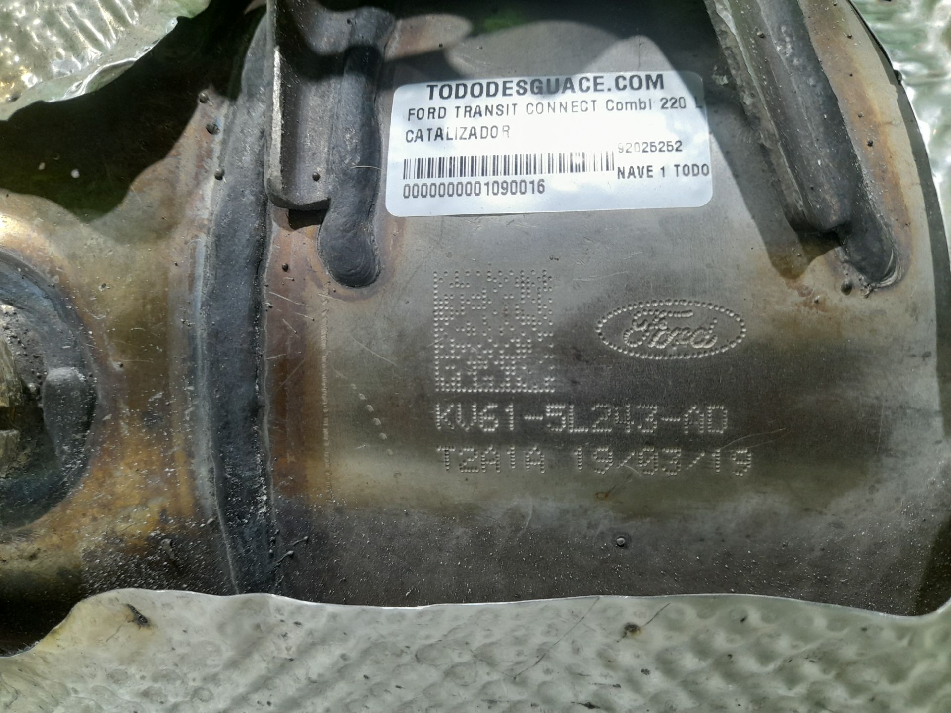 CATALIZADOR FORD TRANSIT CONNECT Combi 220 L1 Ambiente