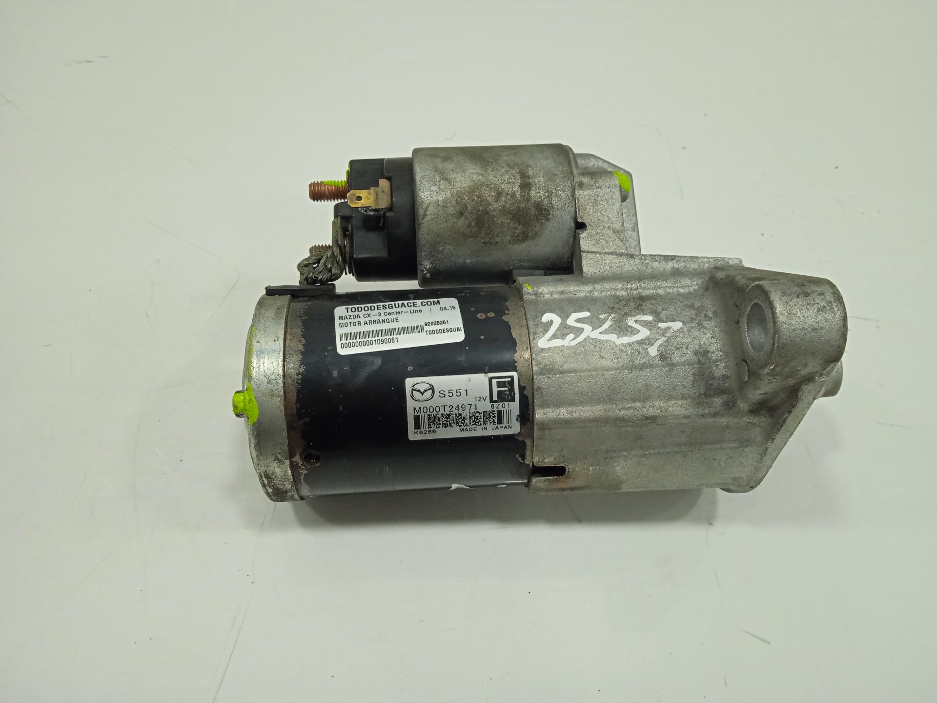 MOTOR ARRANQUE MAZDA CX-3 Center-Line