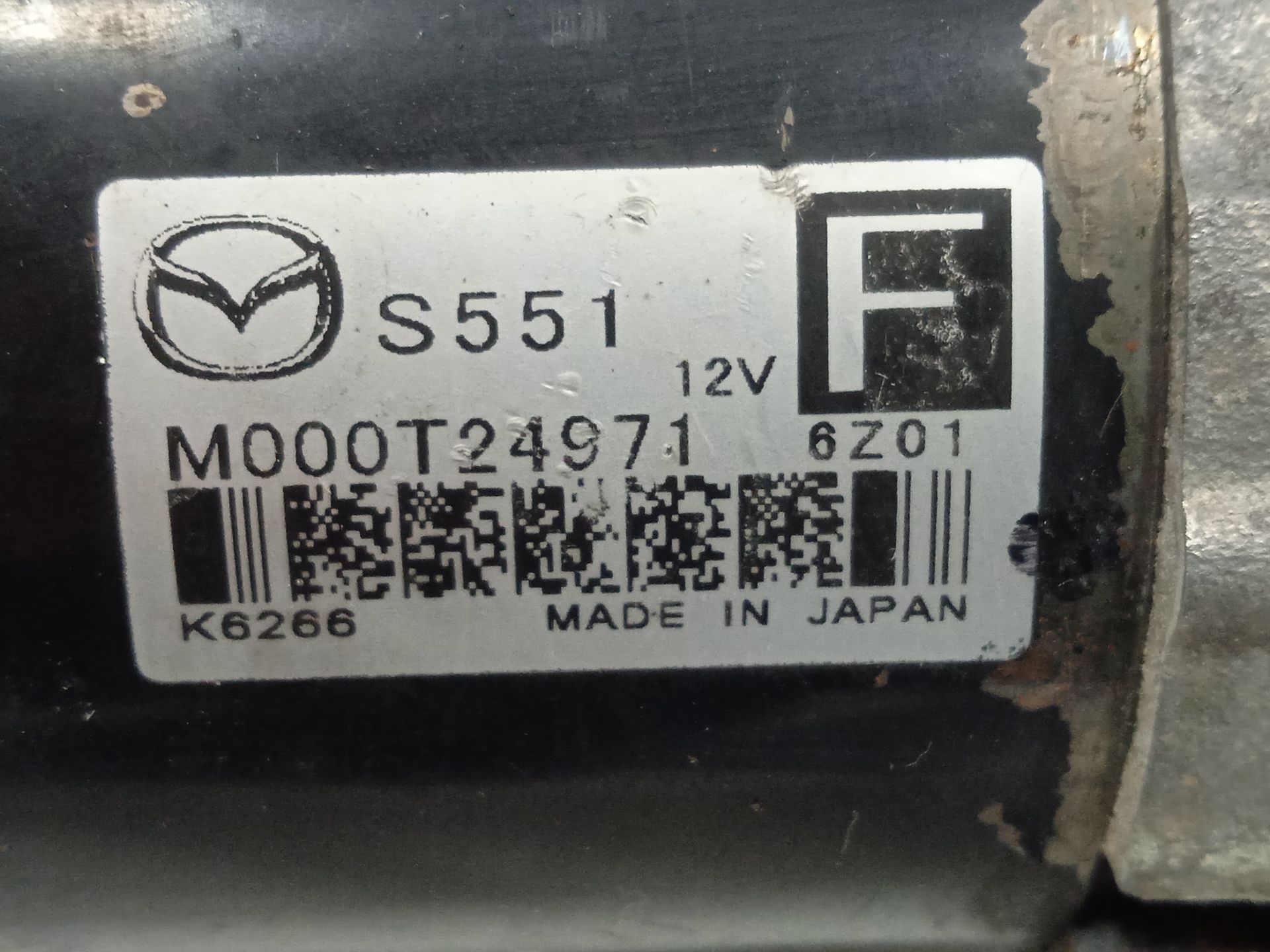 MOTOR ARRANQUE MAZDA CX-3 Center-Line