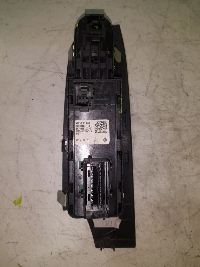 MANDO ELEVALUNAS DELANTERO IZQUIERDO CITROEN C4 PICASSO Attraction