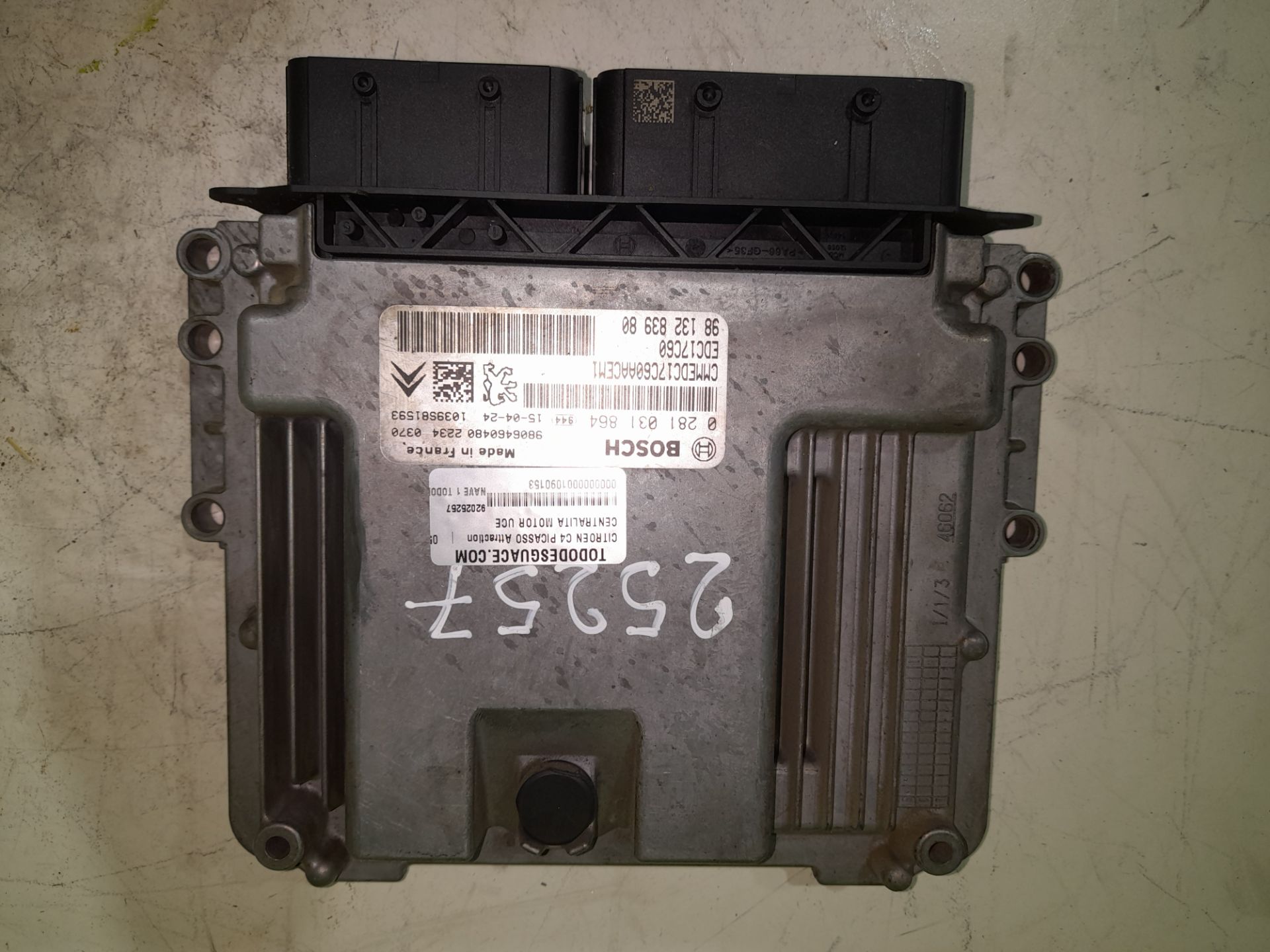 CENTRALITA MOTOR UCE CITROEN C4 PICASSO Attraction