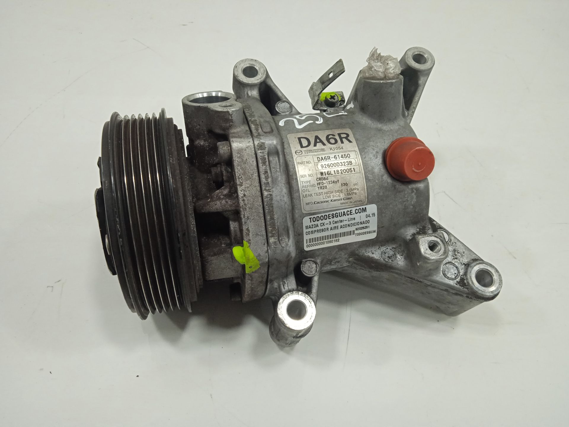 COMPRESOR AIRE ACONDICIONADO MAZDA CX-3 Center-Line