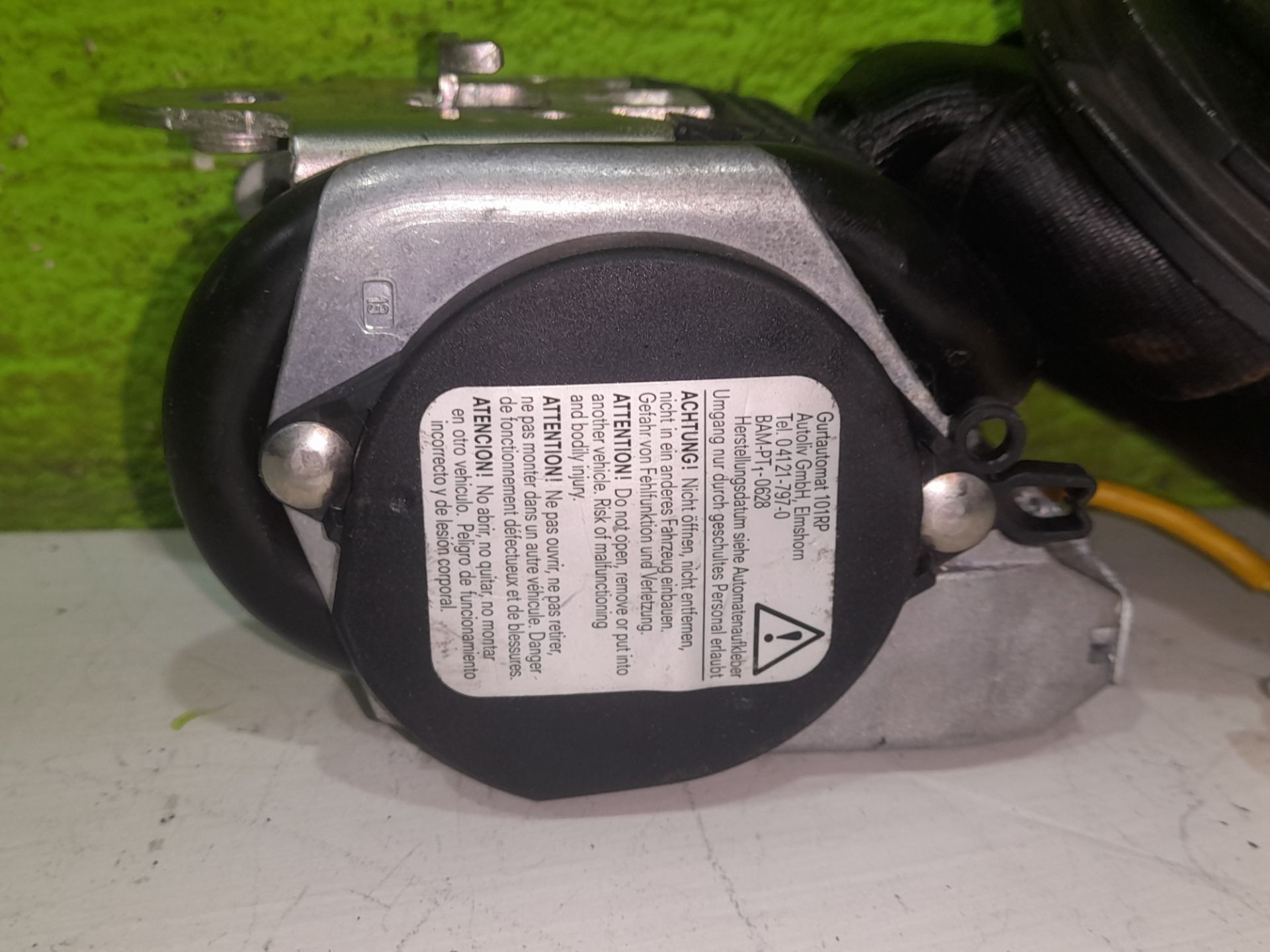 CINTURON SEGURIDAD DELANTERO DERECHO VOLKSWAGEN GOLF PLUS (5M1) Highline