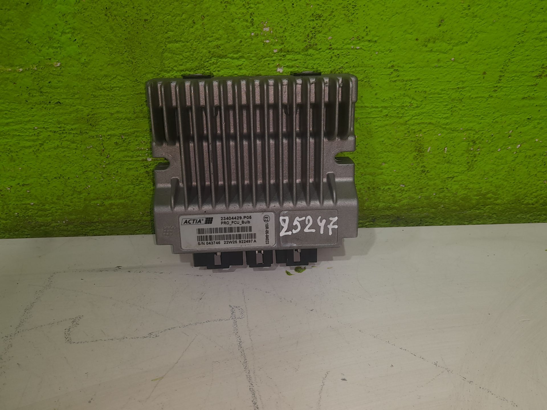 UNIDAD DE CONTROL RENAULT MIDLUM FG   XXX.10                   E4 Cabina doble