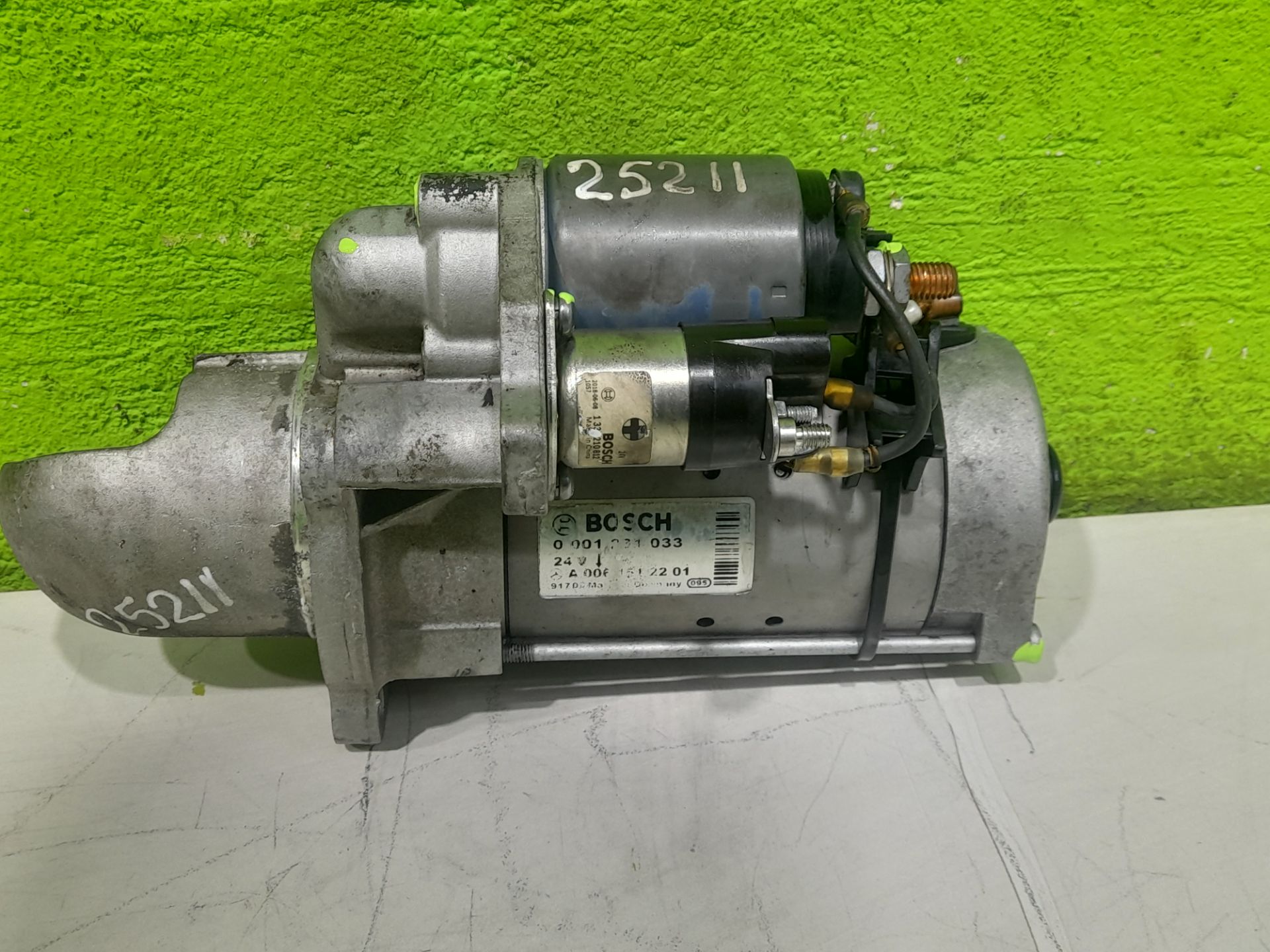 MOTOR ARRANQUE MERCEDES-BENZ AXOR 2-EJES 18 TON 2004 -> 1829   4x2      OM 906 LA   nR Estrecho