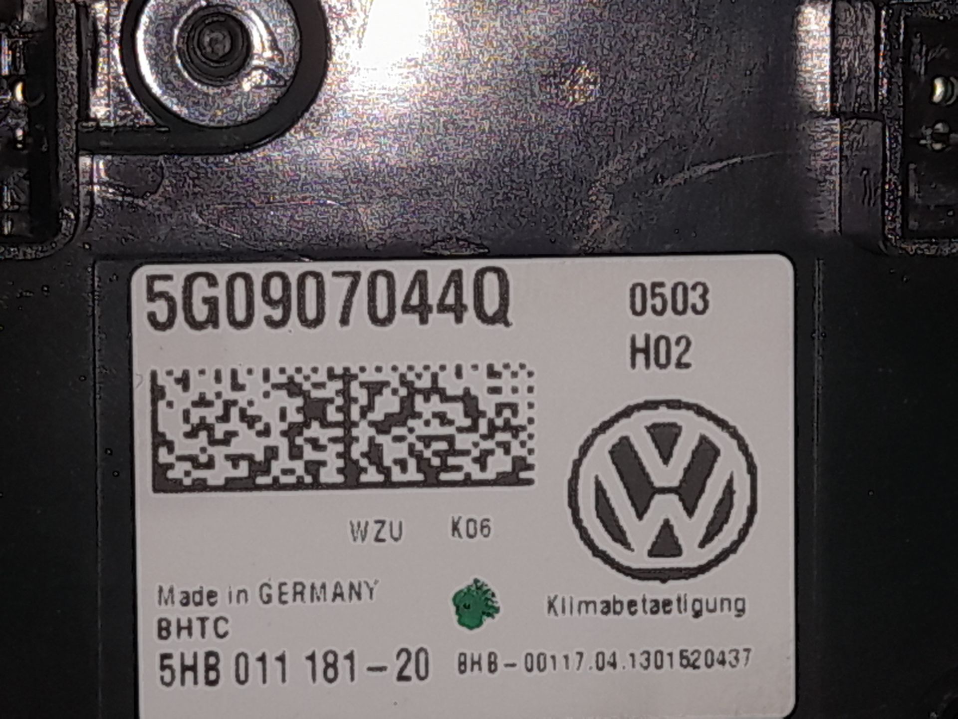 MANDO CALEFACCION / AIRE ACONDICIONADO VOLKSWAGEN GOLF VII LIM. GTI BlueMotion