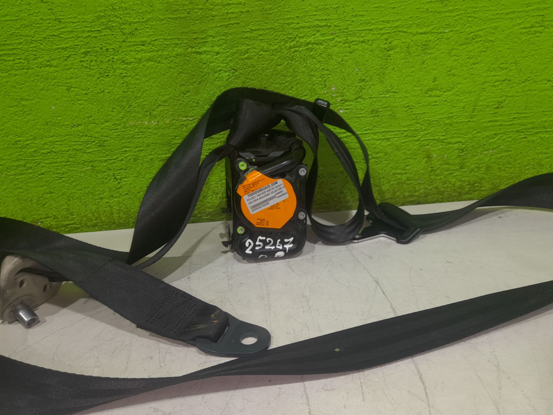 CINTURON SEGURIDAD DELANTERO DERECHO PEUGEOT PARTNER KASTEN Confort L1
