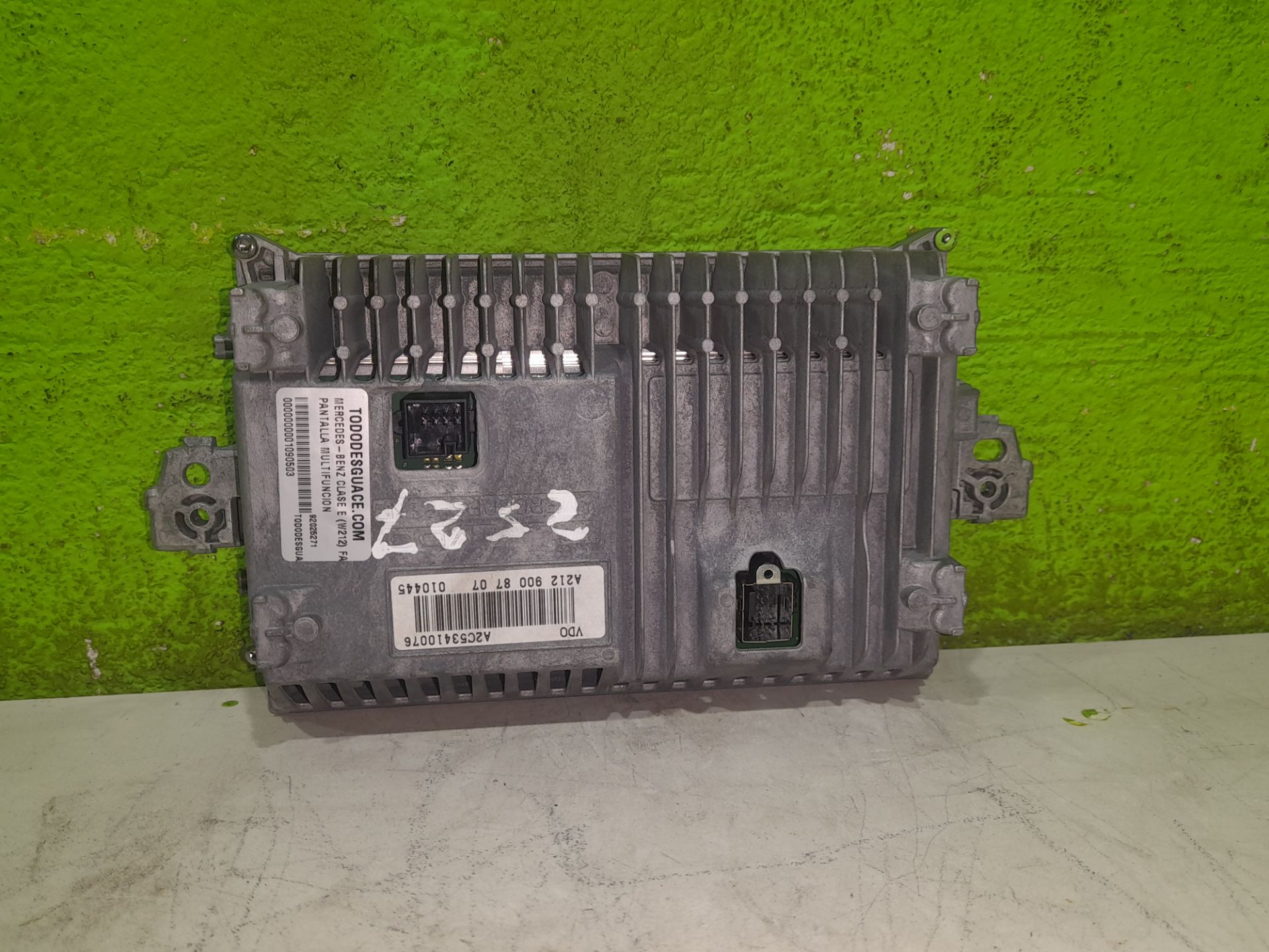 PANTALLA MULTIFUNCION MERCEDES-BENZ CLASE E (W212) FAMILIAR 220 CDI BlueEfficiency (212.202)