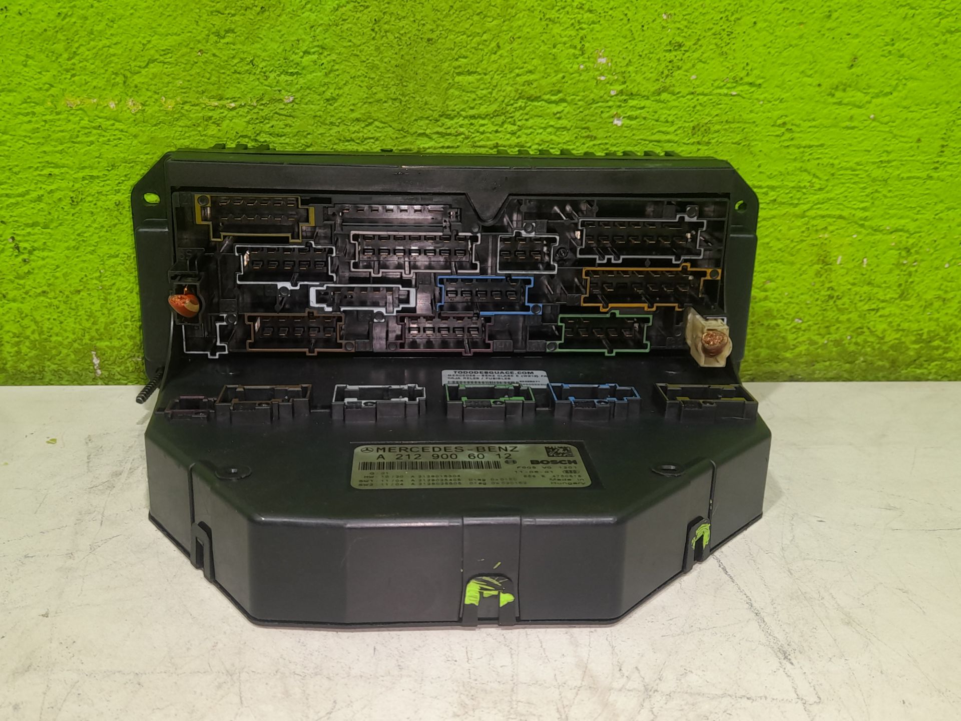 CAJA FUSIBLE SAM MERCEDES-BENZ CLASE E (W212) FAMILIAR 220 CDI BlueEfficiency (212.202)