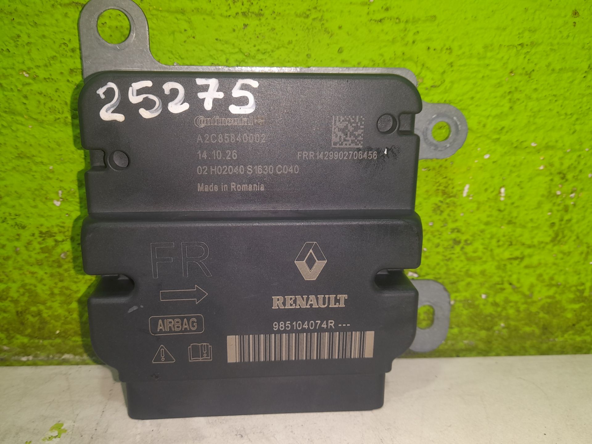 KIT AIRBAG RENAULT ZOE Entry
