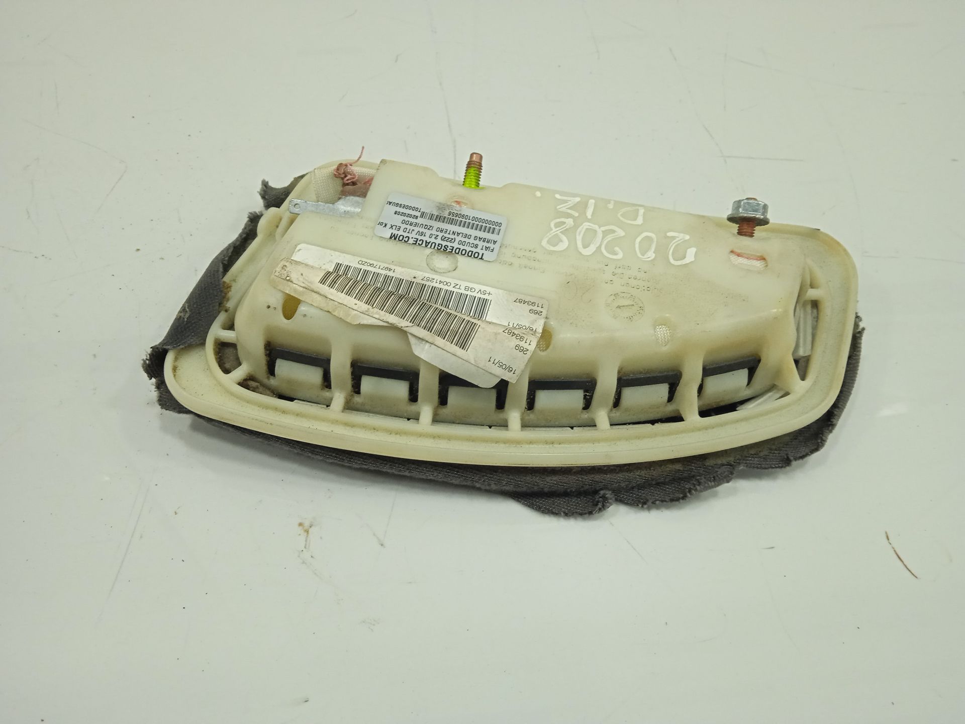AIRBAG ASIENTO DELANTERO IZQUIERDO FIAT SCUDO (222) 2.0 16V JTD ELX Kombi (7 Sitze)   |   0.04 - ...