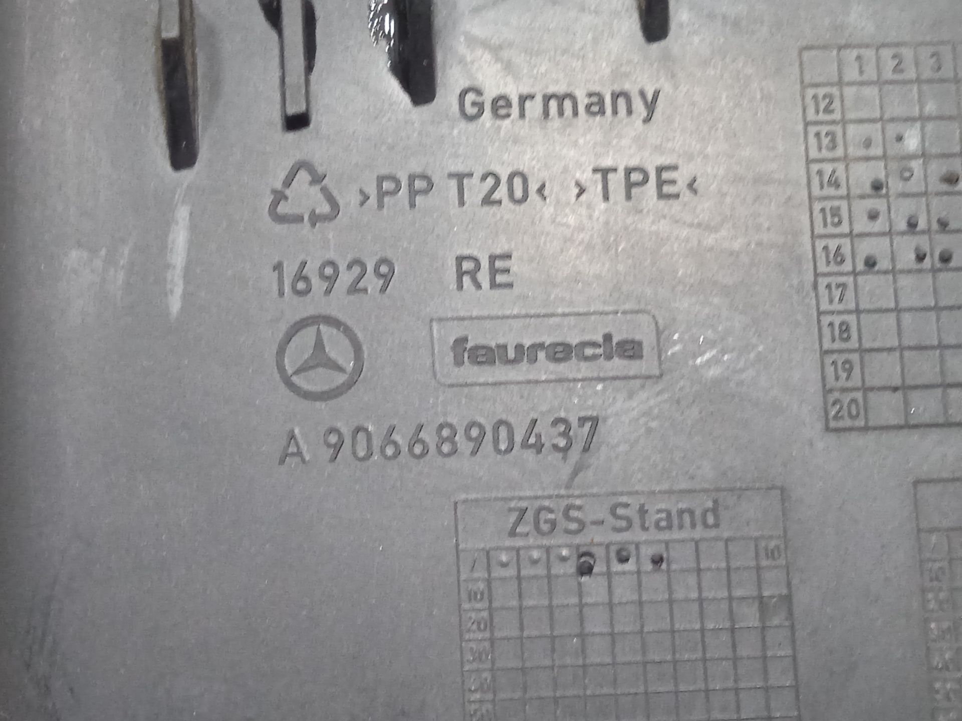 MOLDURA MERCEDES-BENZ SPRINTERII CAJA CERRADA (DESDE 01.06) 210/211/213/214/216 CDI (906.611/613)