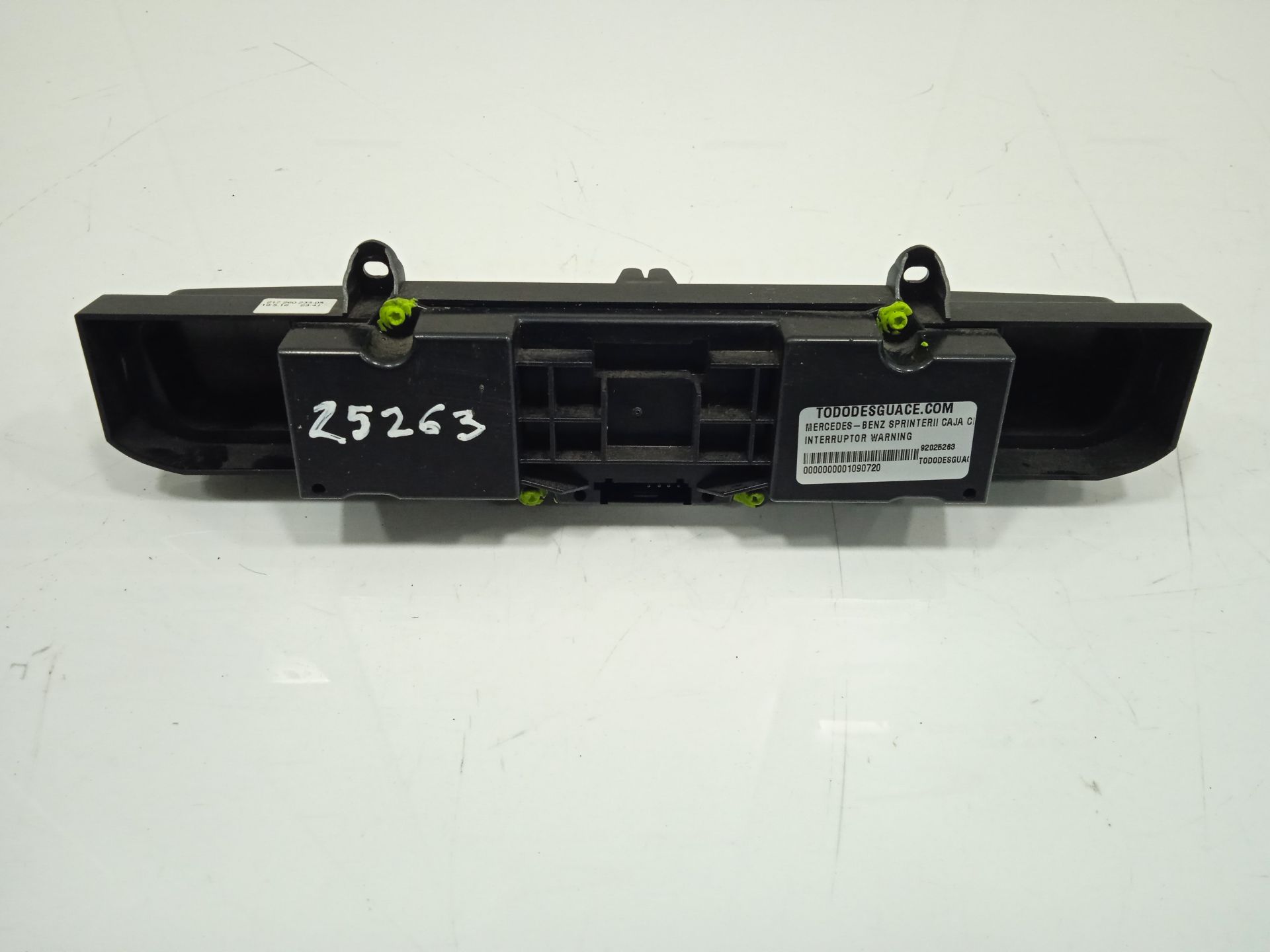 INTERRUPTOR WARNING MERCEDES-BENZ SPRINTERII CAJA CERRADA (DESDE 01.06) 210/211/213/214/216 CDI (906.611/613)
