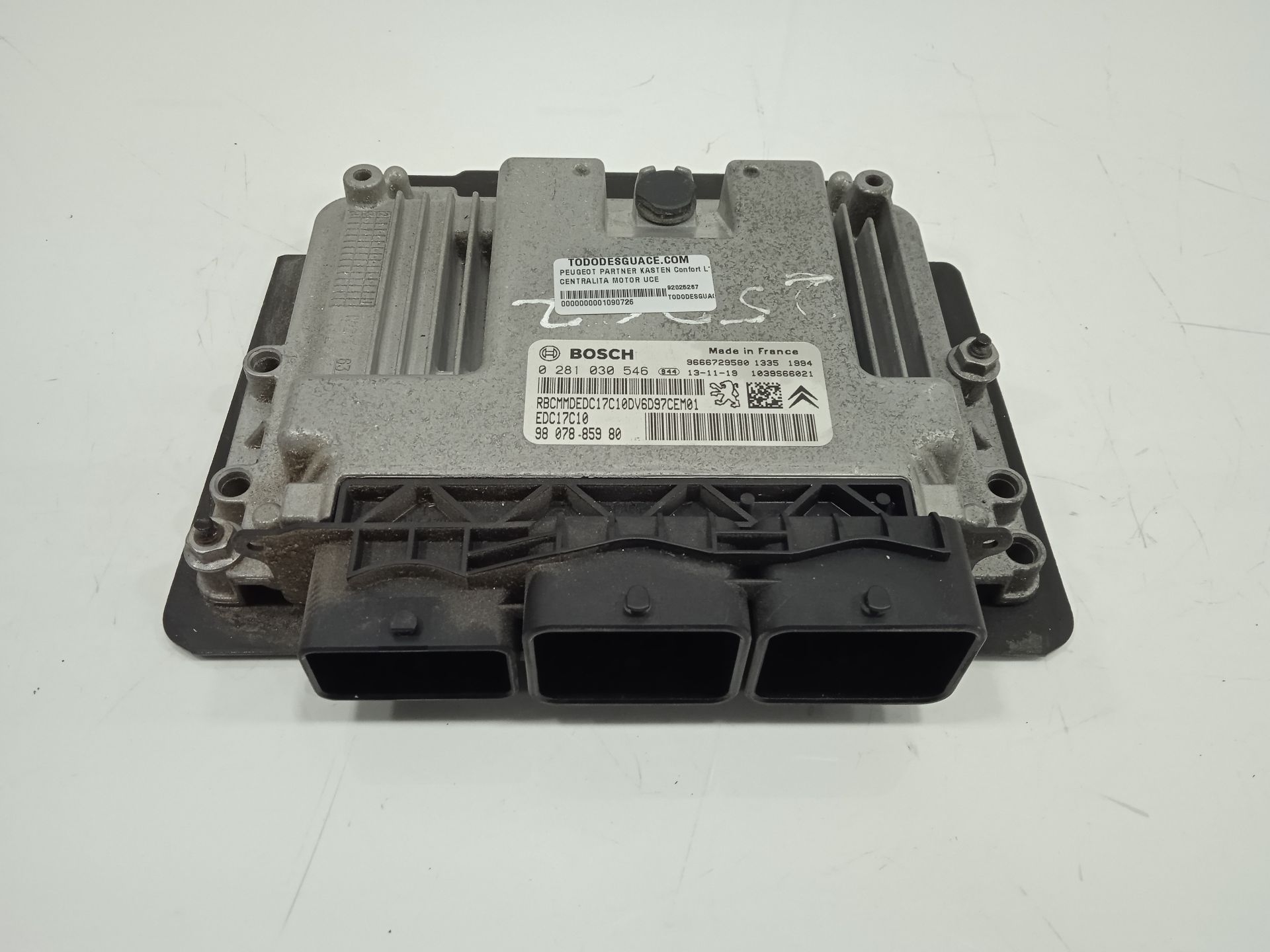 CENTRALITA MOTOR UCE PEUGEOT PARTNER KASTEN Confort L1