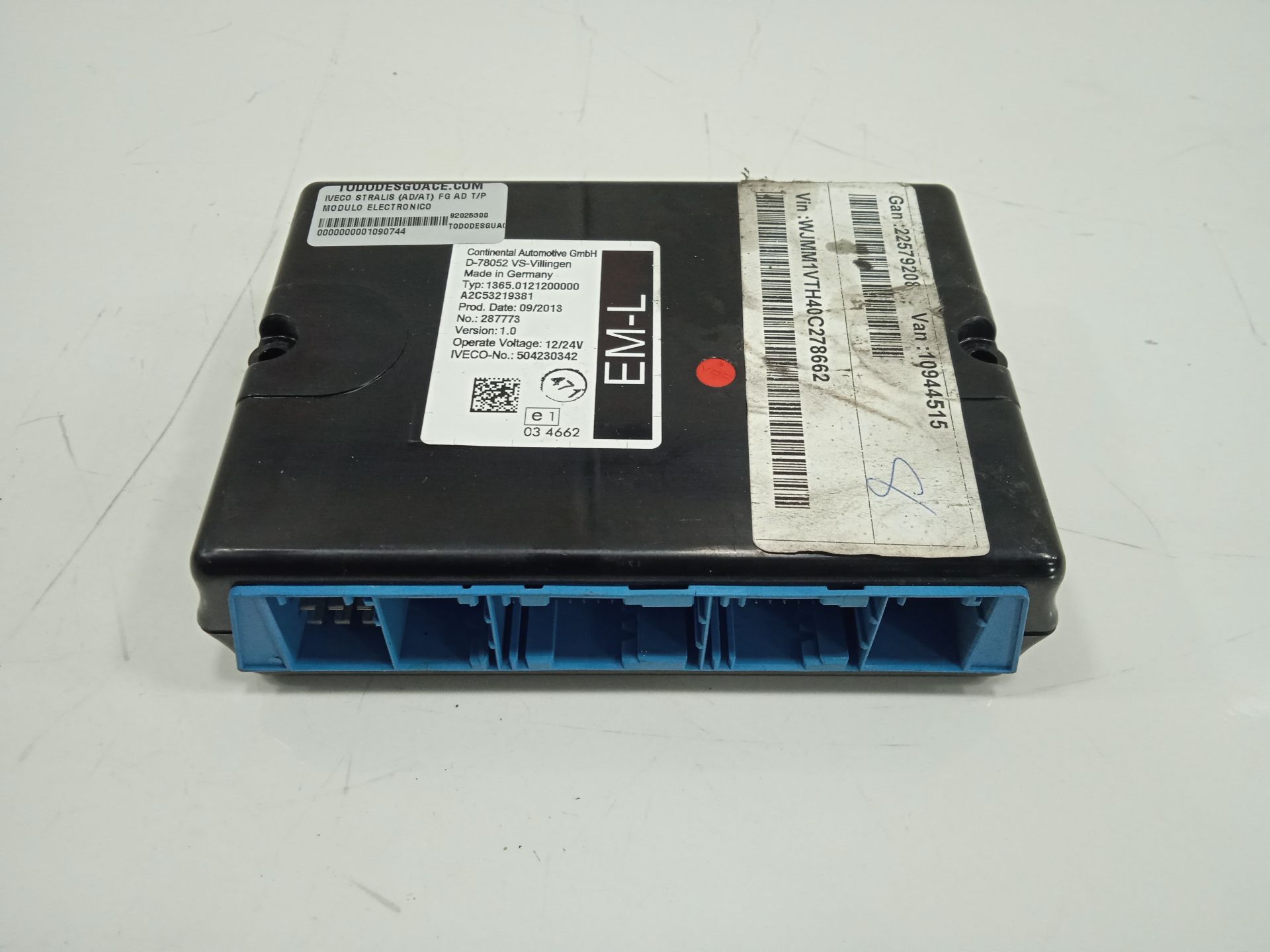MODULO ELECTRONICO IVECO STRALIS (AD/AT) FG AD T/P                    4x2 Tráfico urbano