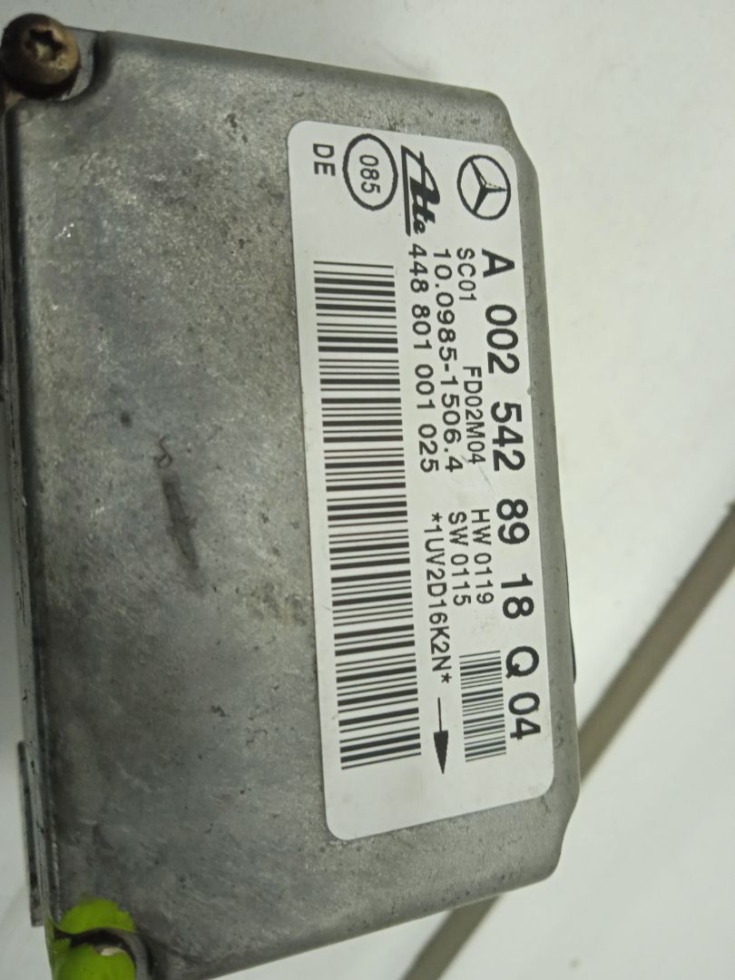 UNIDAD DE CONTROL MERCEDES-BENZ CLASE C (W203) FAMILIAR C 180 T (203.235)