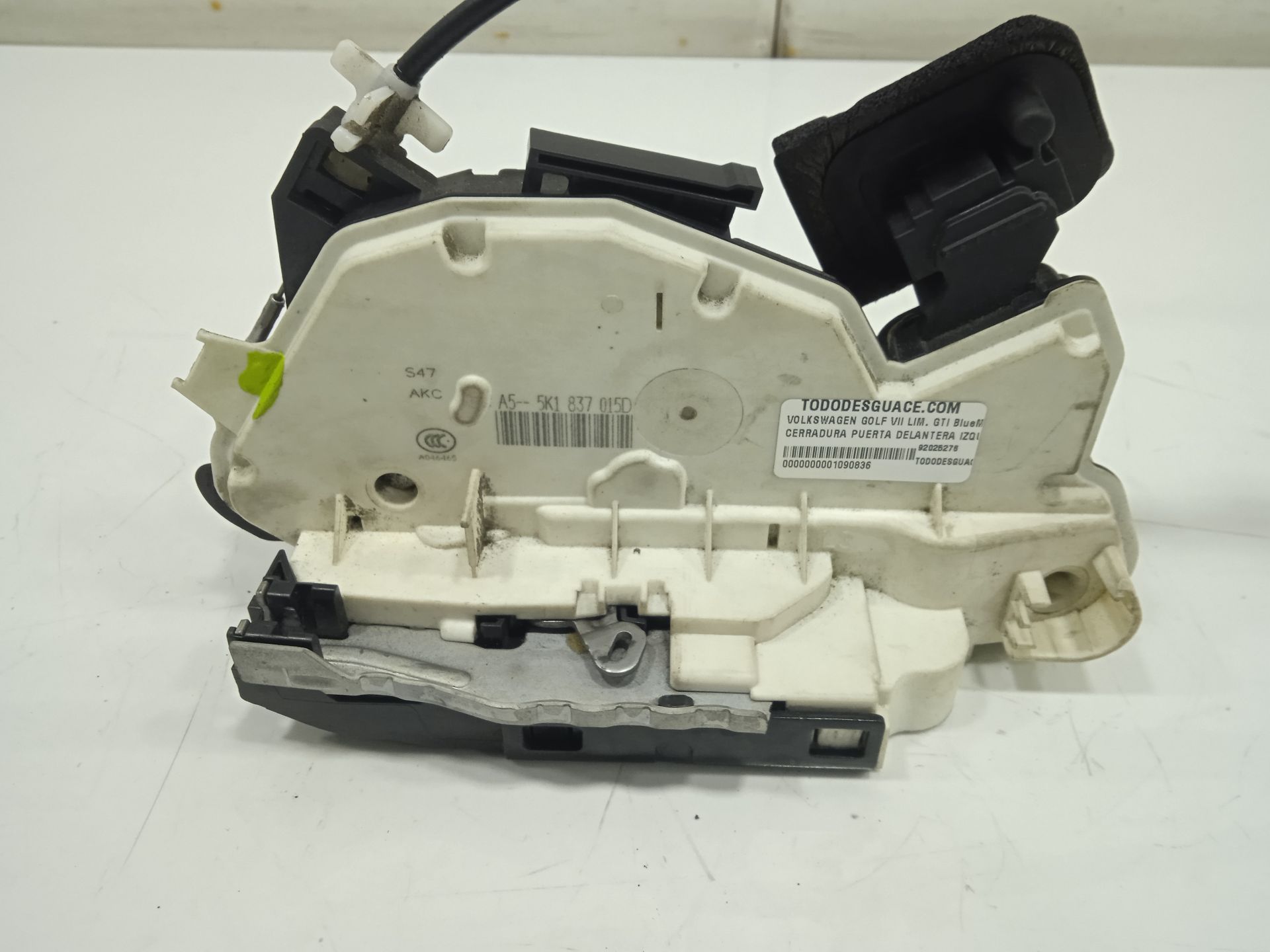 CERRADURA PUERTA DELANTERA IZQUIERDA VOLKSWAGEN GOLF VII LIM. GTI BlueMotion