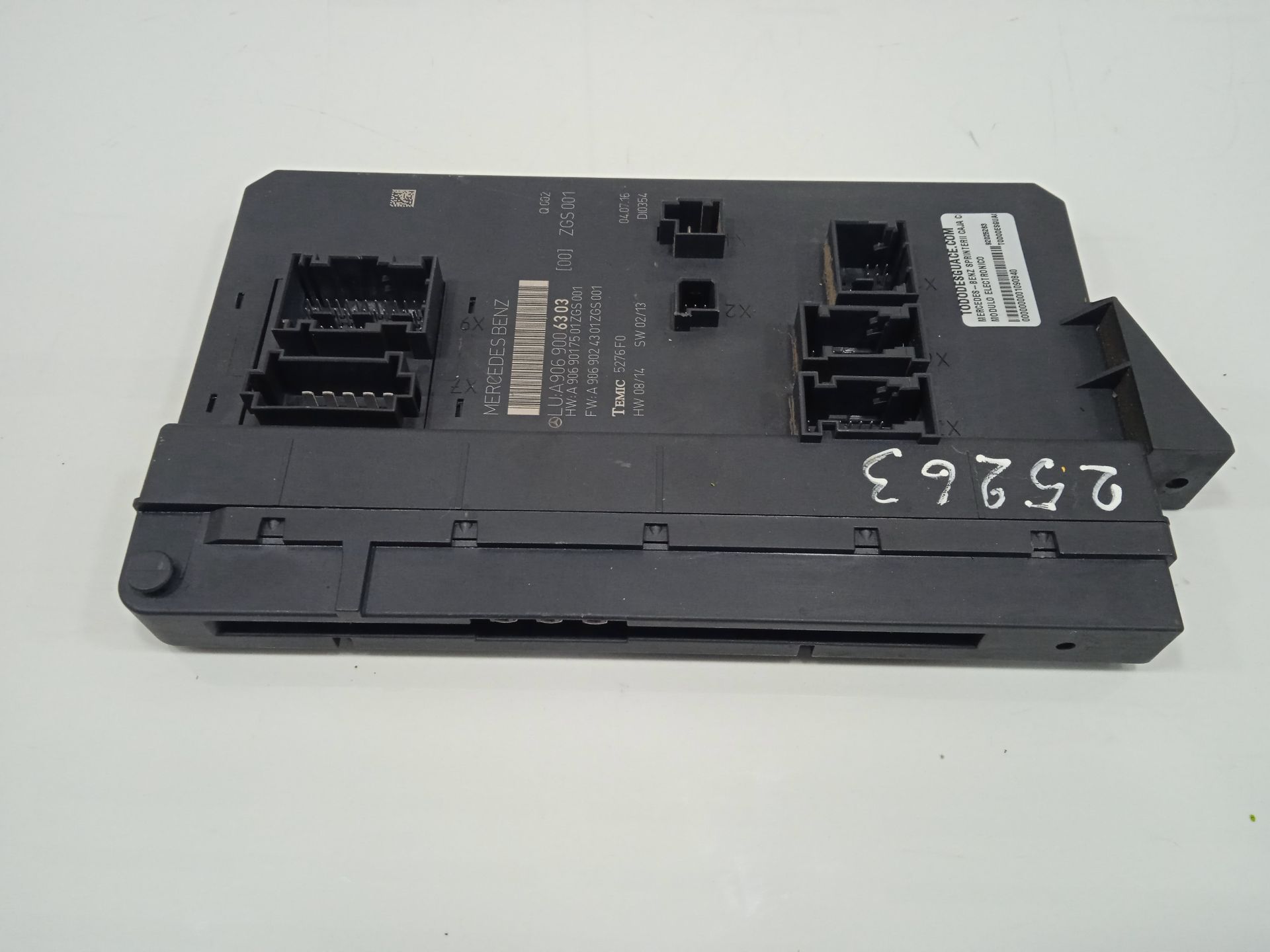 MODULO ELECTRONICO MERCEDES-BENZ SPRINTERII CAJA CERRADA (DESDE 01.06) 210/211/213/214/216 CDI (906.611/613)