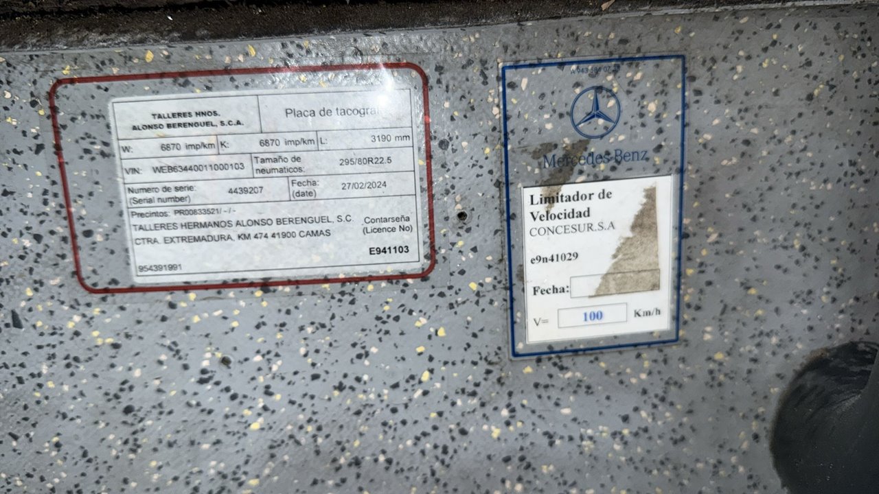 MODULO ELECTRONICO MERCEDES-BENZ OC500 CURASTAR C
