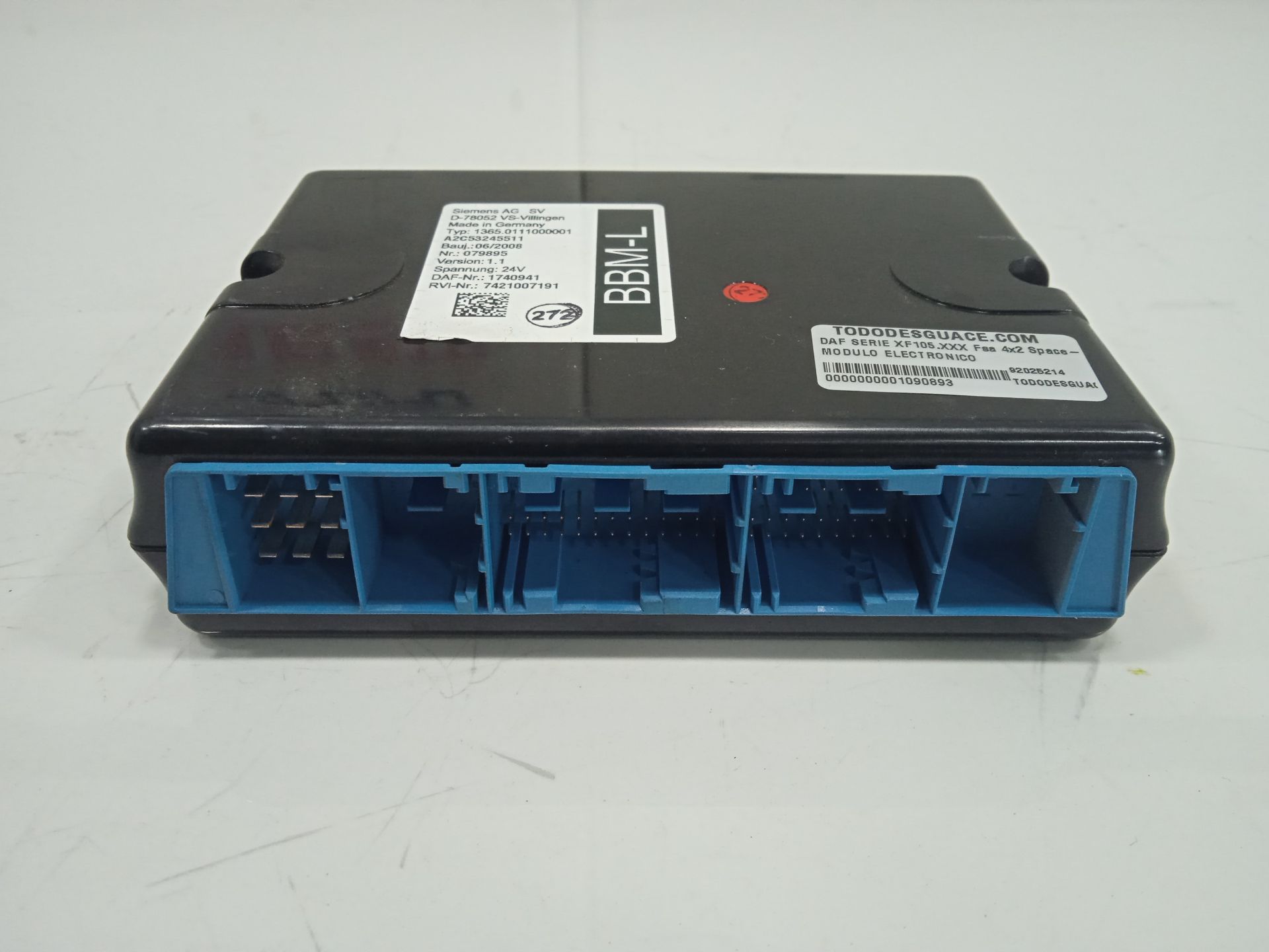 MODULO ELECTRONICO DAF SERIE XF105.XXX Fsa 4x2 Space-Cab