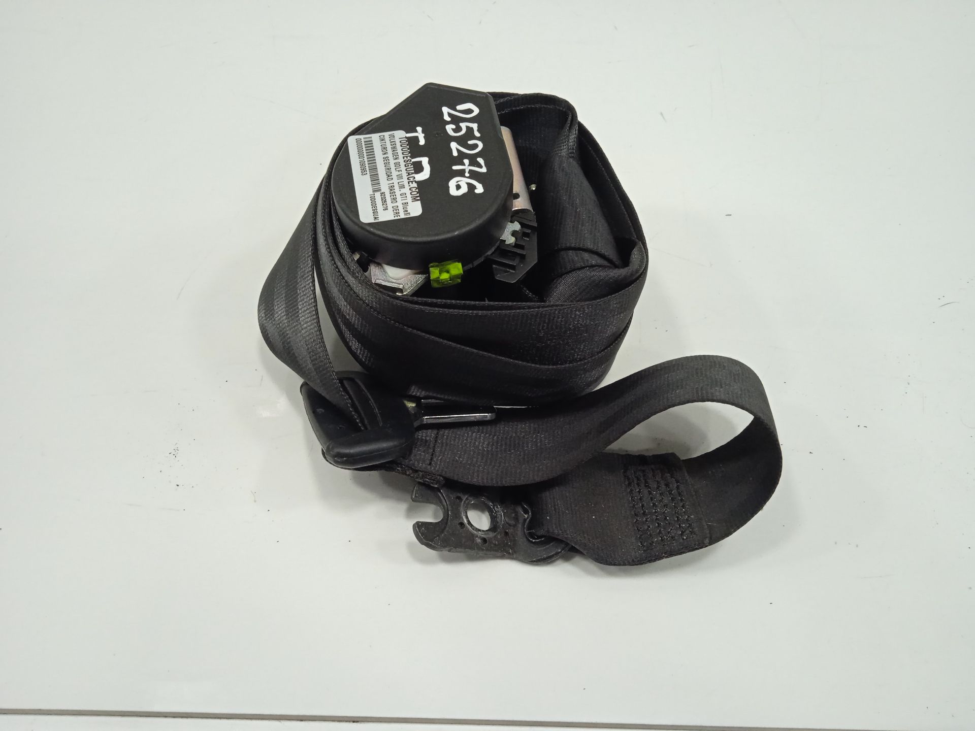 CINTURON SEGURIDAD TRASERO DERECHO VOLKSWAGEN GOLF VII LIM. GTI BlueMotion
