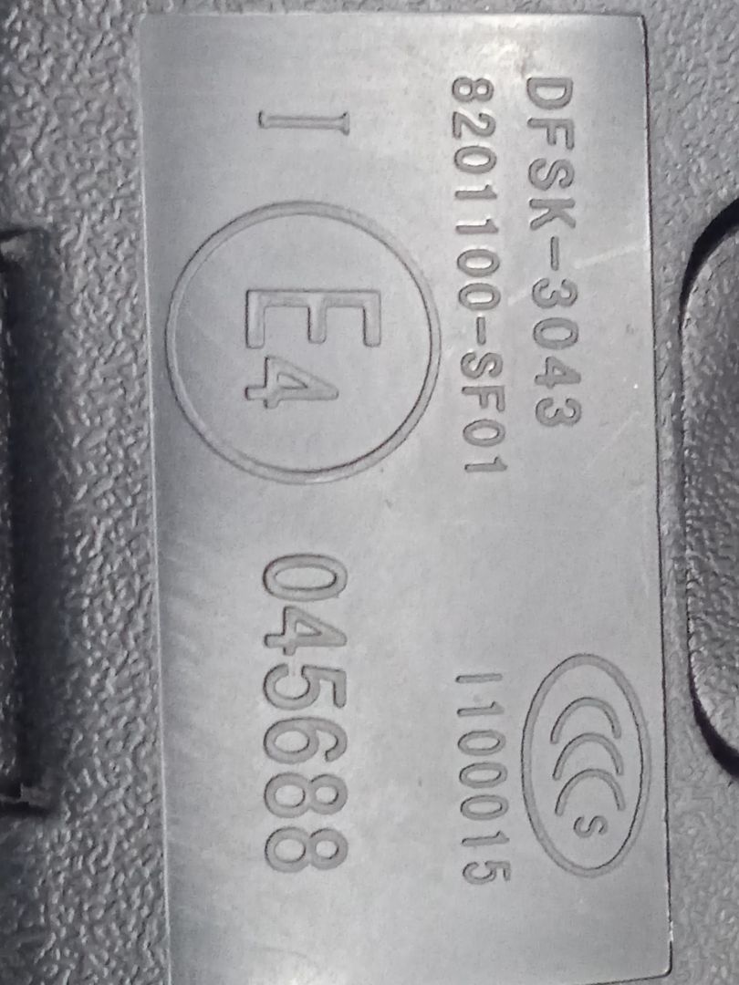 RETROVISOR INTERIOR DFSK FENGON IX5 CLASSIC