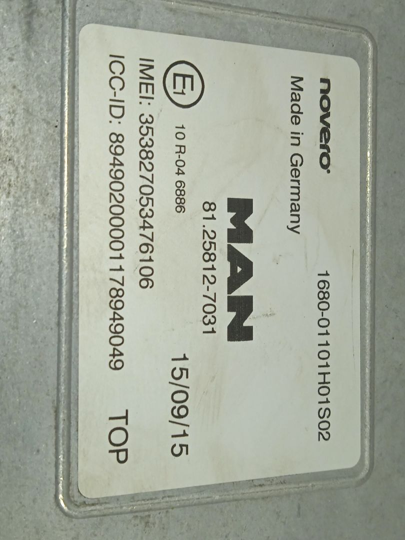 MODULO ELECTRONICO MAN TGX 18.XXX FG /   4x2   BL XL