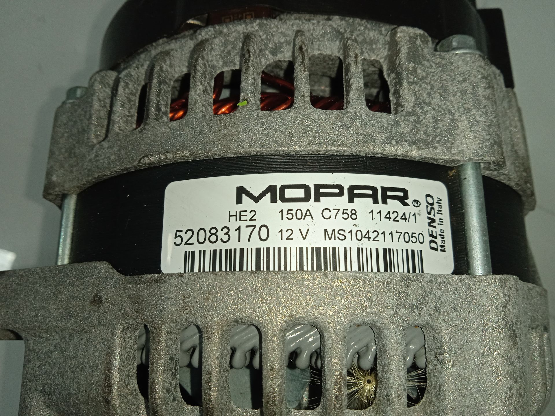 ALTERNADOR FIAT TIPO II (357) BERLINA CITY SPORT