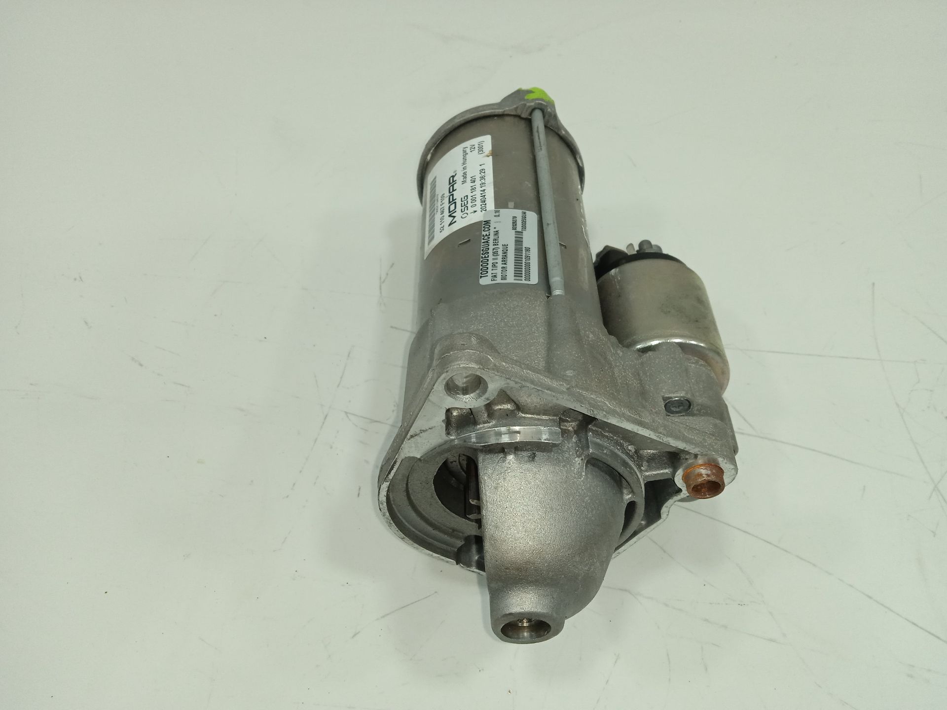 MOTOR ARRANQUE FIAT TIPO II (357) BERLINA CITY SPORT