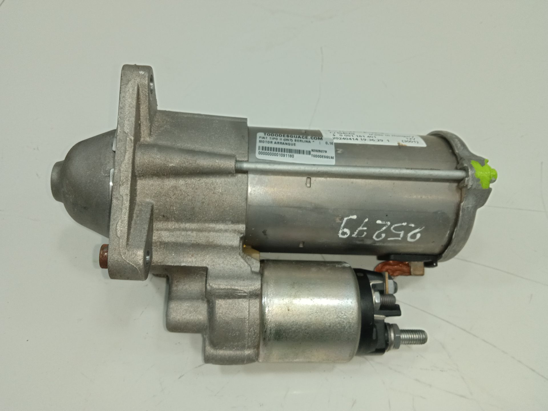 MOTOR ARRANQUE FIAT TIPO II (357) BERLINA CITY SPORT