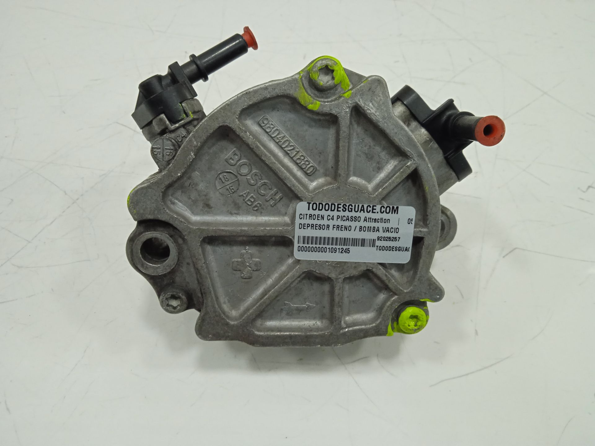 DEPRESOR FRENO / BOMBA VACIO CITROEN C4 PICASSO Attraction