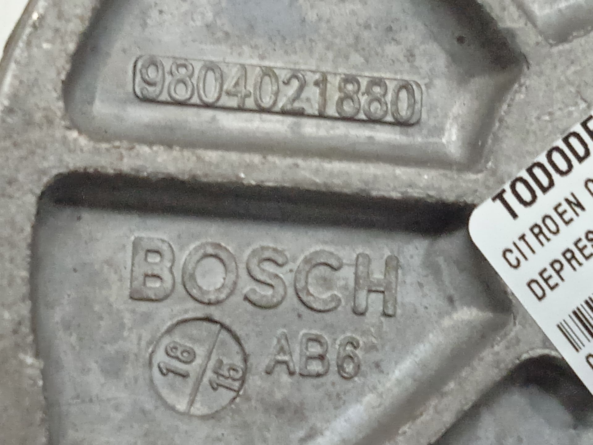 DEPRESOR FRENO / BOMBA VACIO CITROEN C4 PICASSO Attraction