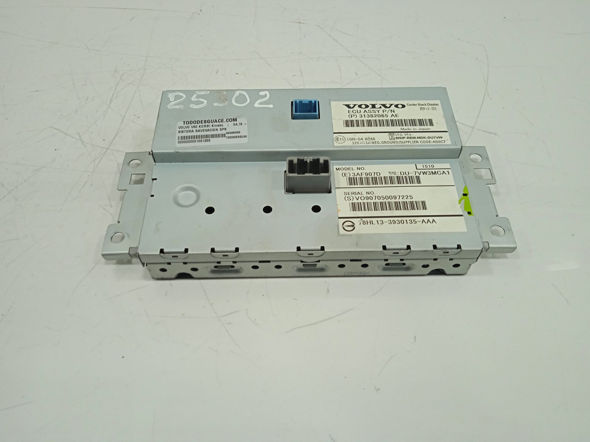 SISTEMA NAVEGACION GPS VOLVO V60 KOMBI Kinetic