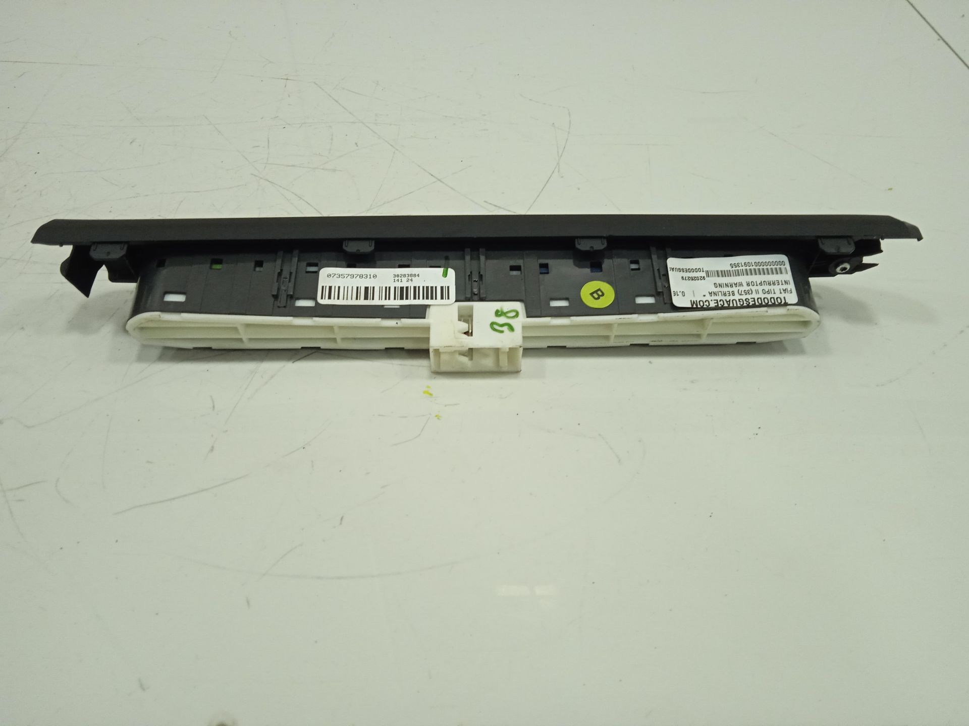 INTERRUPTOR WARNING FIAT TIPO II (357) BERLINA CITY SPORT