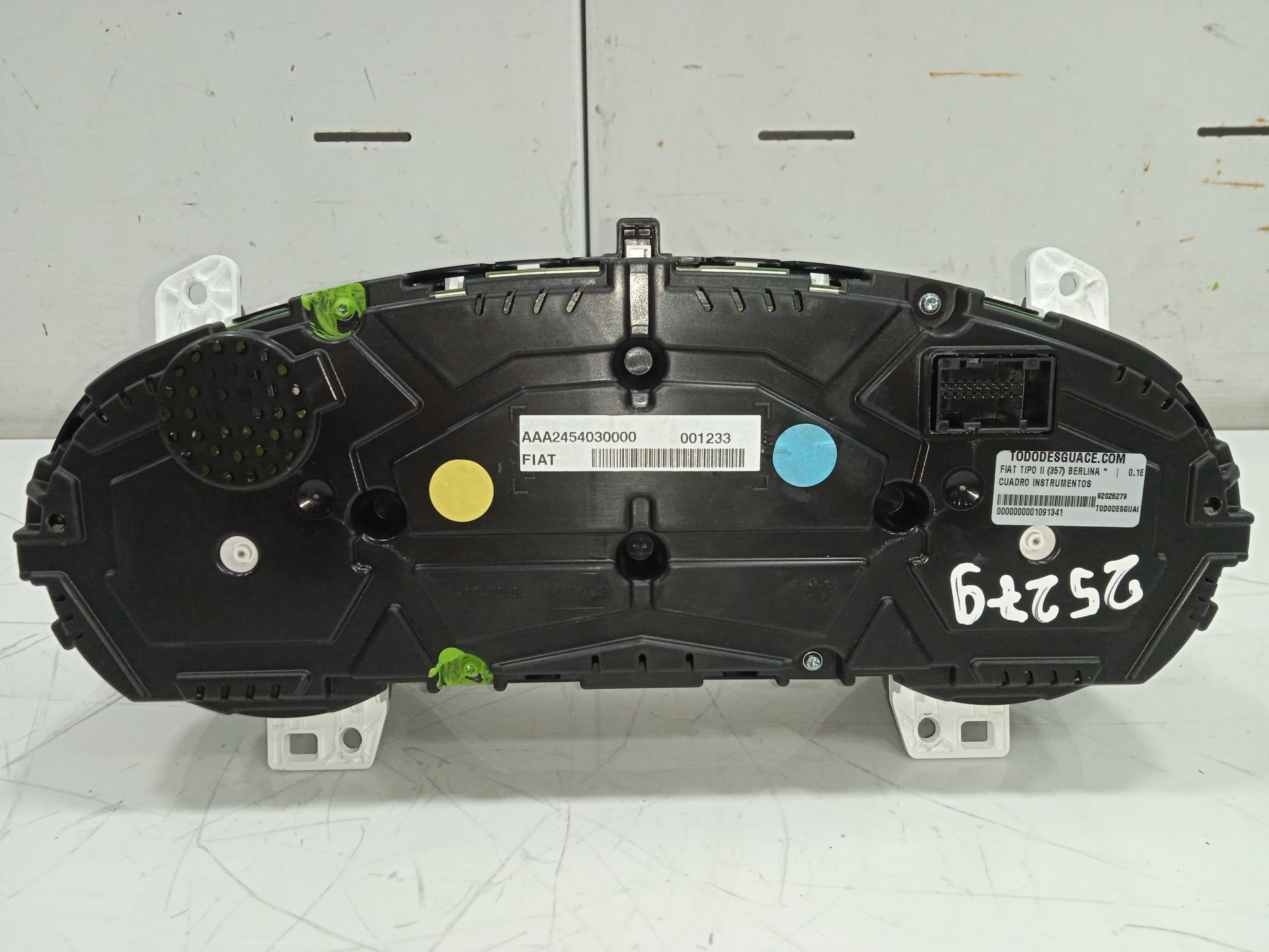CUADRO INSTRUMENTOS FIAT TIPO II (357) BERLINA CITY SPORT