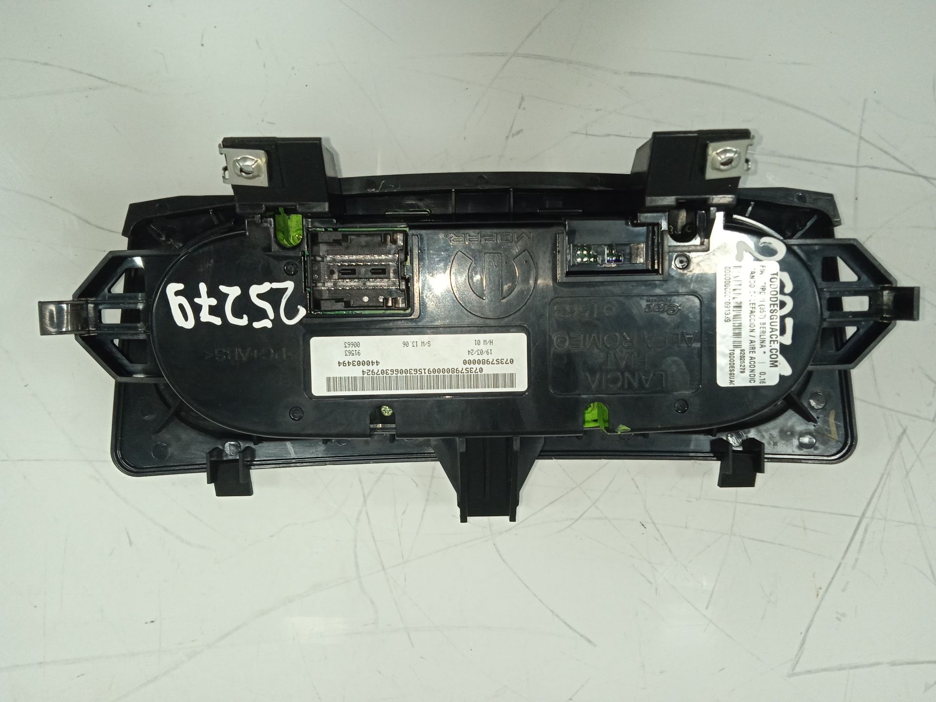 MANDO CALEFACCION / AIRE ACONDICIONADO FIAT TIPO II (357) BERLINA CITY SPORT