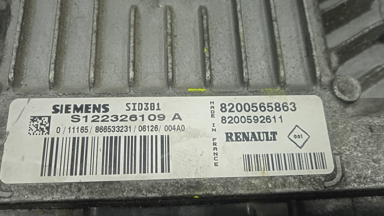 CENTRALITA MOTOR UCE RENAULT MEGANE SCENIC (JM) 1.5 DCI
