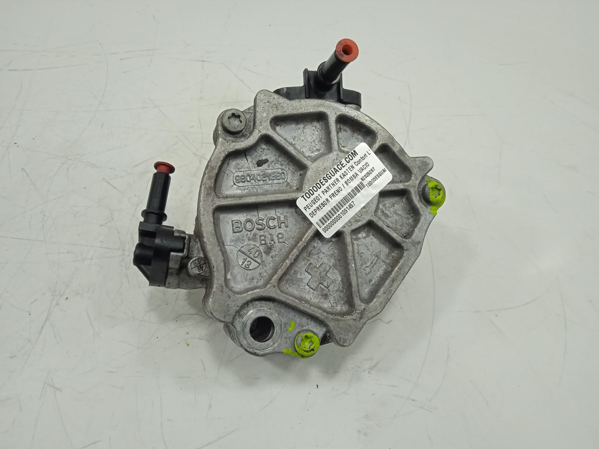 DEPRESOR FRENO / BOMBA VACIO PEUGEOT PARTNER KASTEN Confort L1
